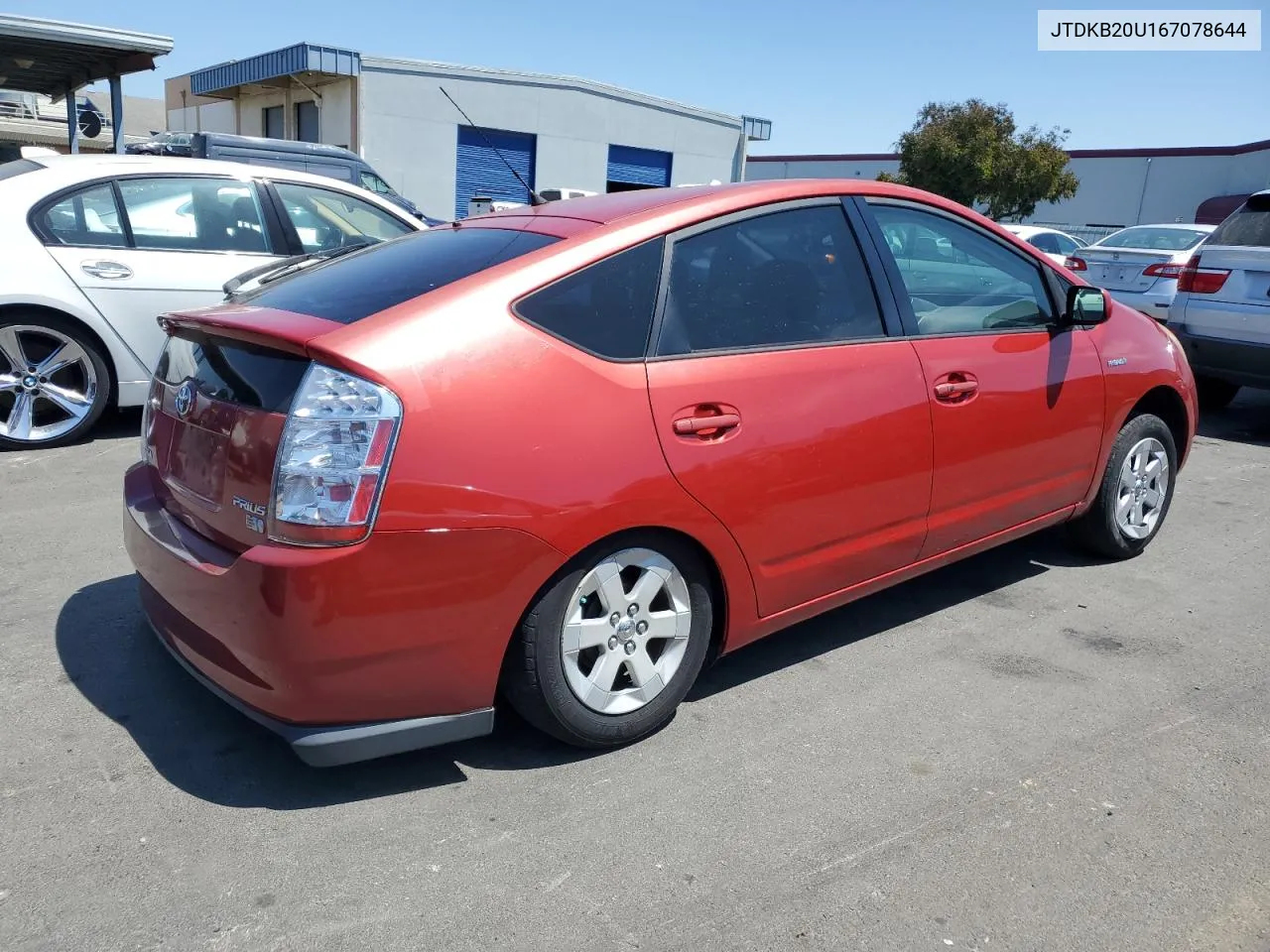 2006 Toyota Prius VIN: JTDKB20U167078644 Lot: 65817384