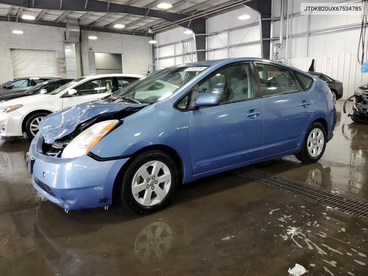 2006 Toyota Prius VIN: JTDKB20UX67534785 Lot: 67610154