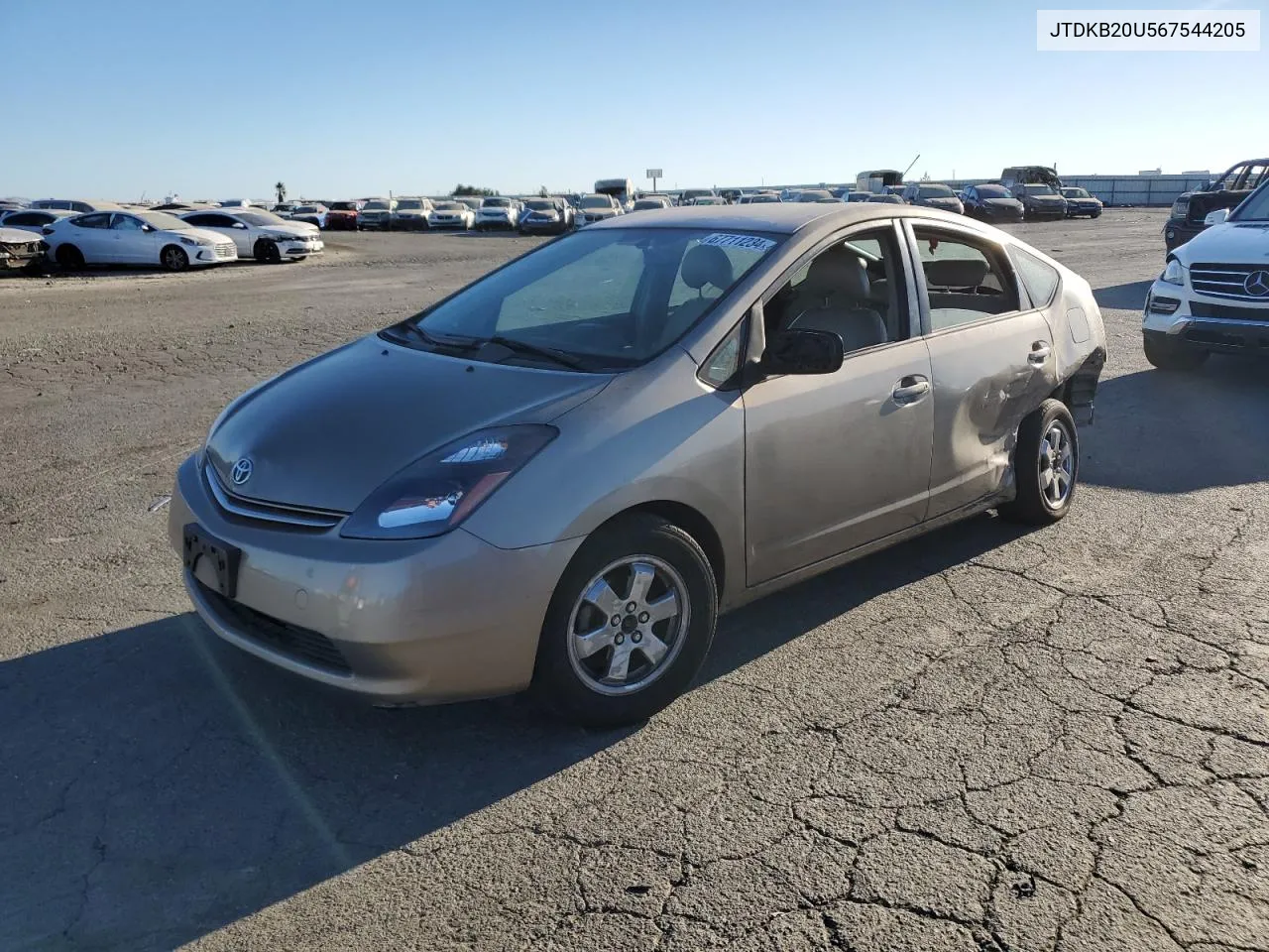 JTDKB20U567544205 2006 Toyota Prius