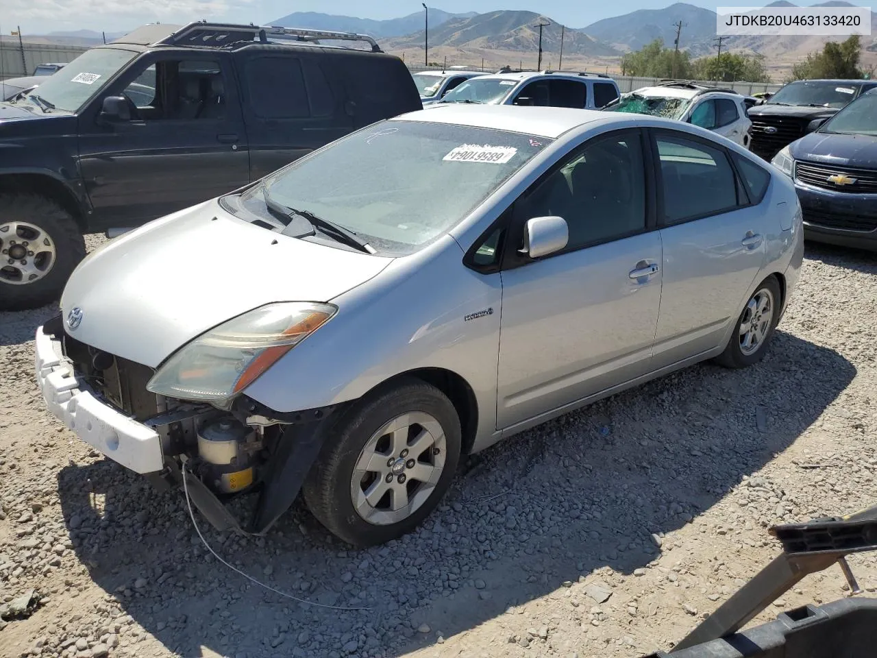 2006 Toyota Prius VIN: JTDKB20U463133420 Lot: 68561064