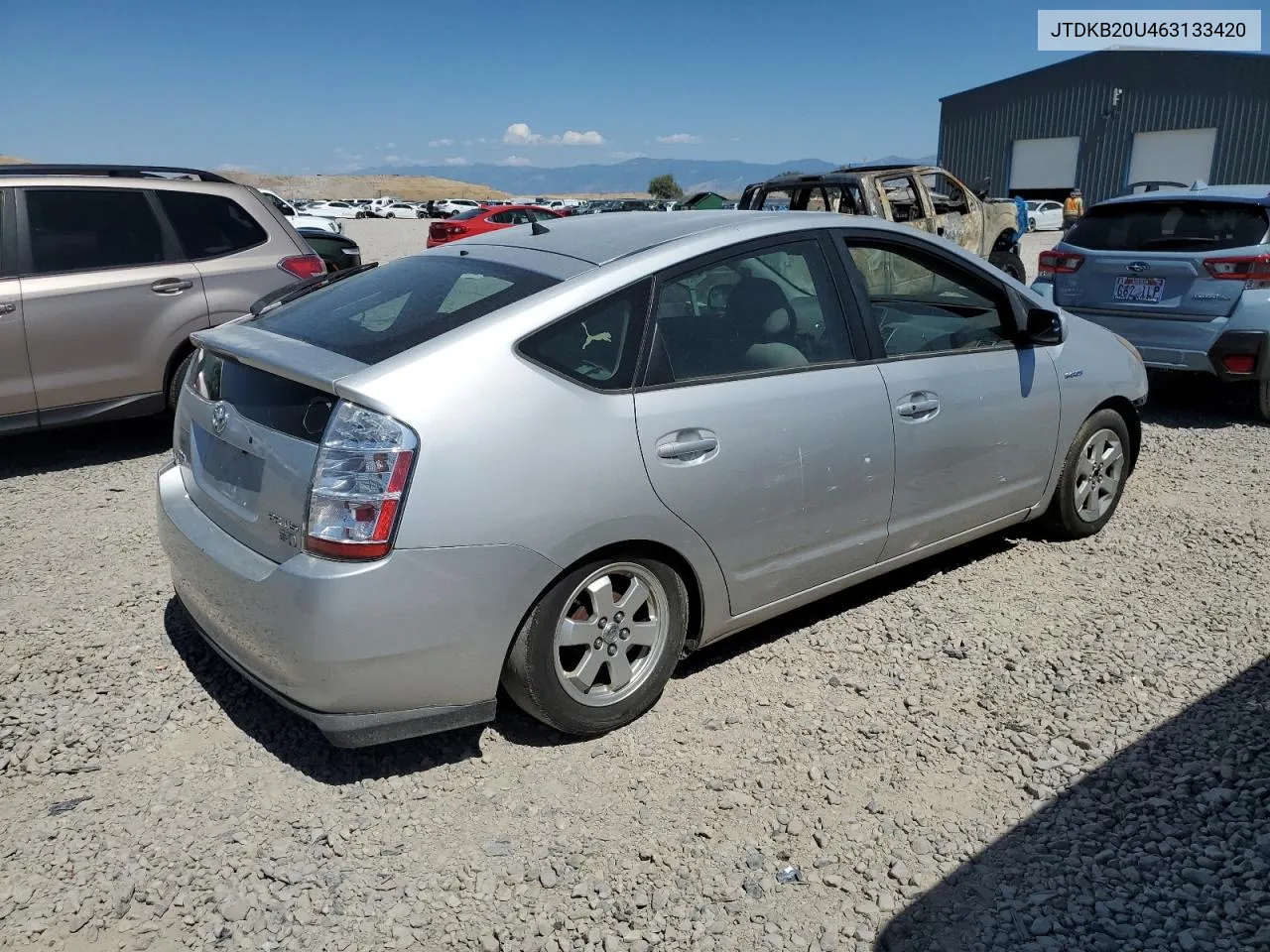 2006 Toyota Prius VIN: JTDKB20U463133420 Lot: 68561064