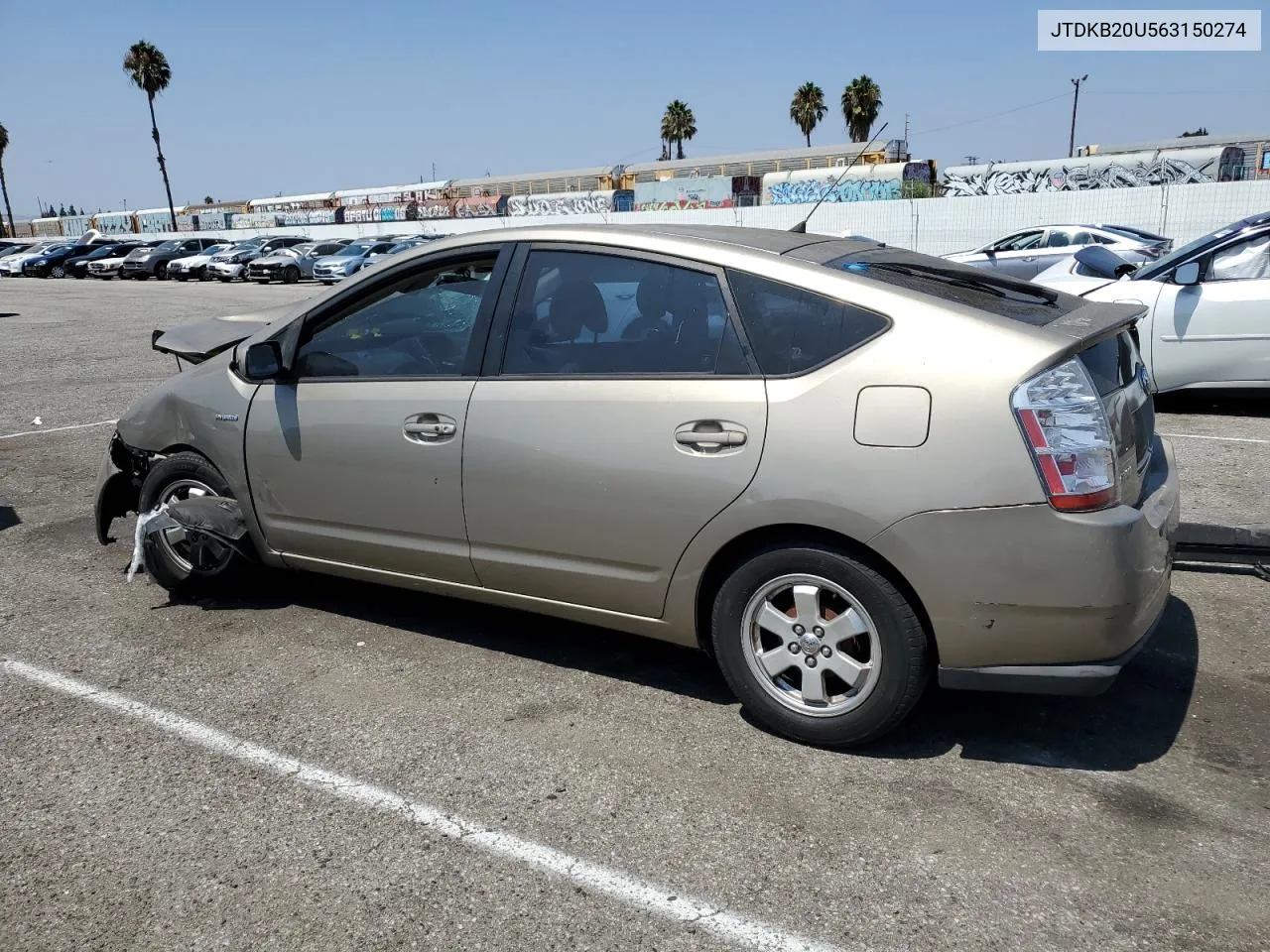 2006 Toyota Prius VIN: JTDKB20U563150274 Lot: 68930794