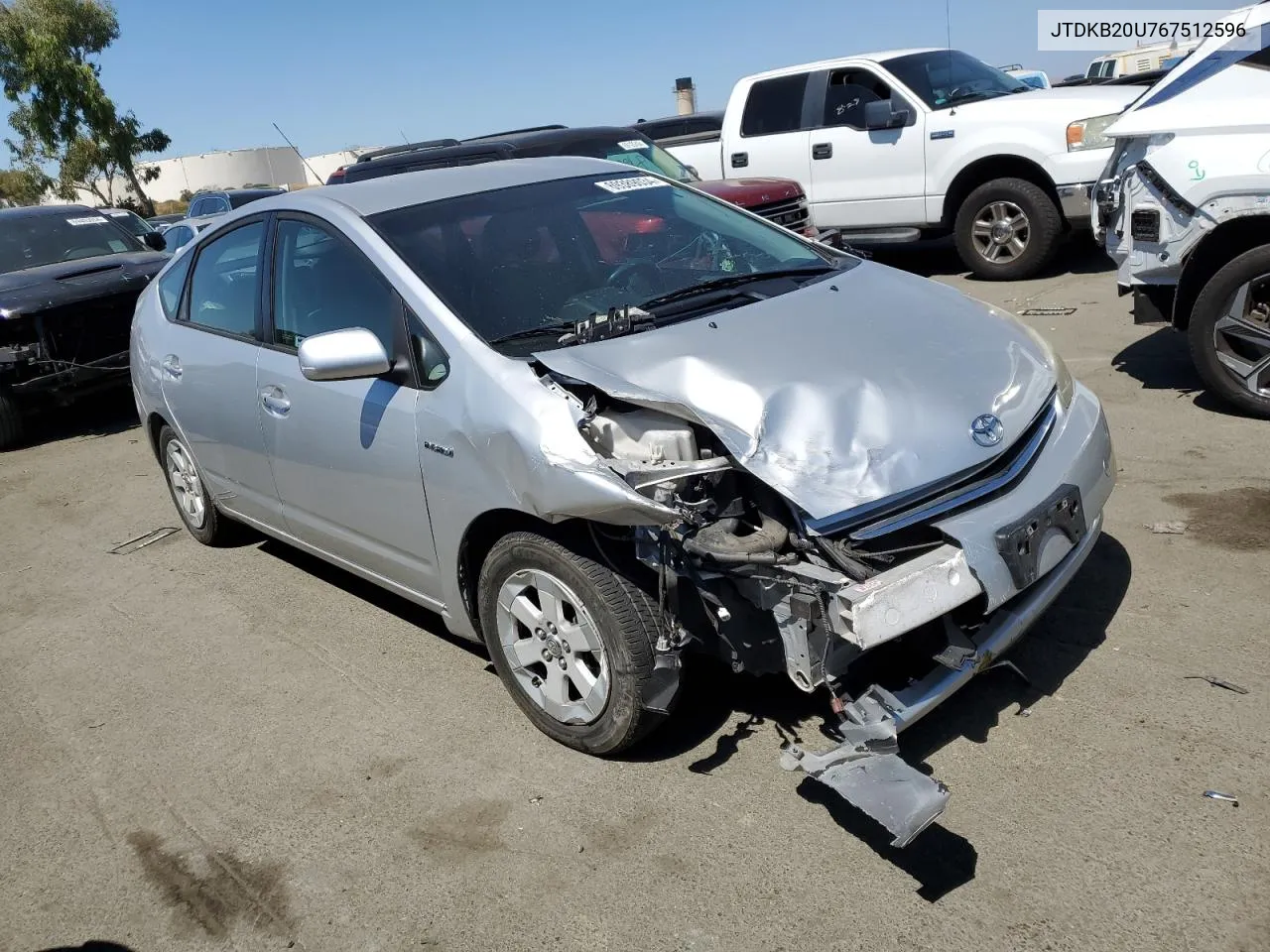 JTDKB20U767512596 2006 Toyota Prius