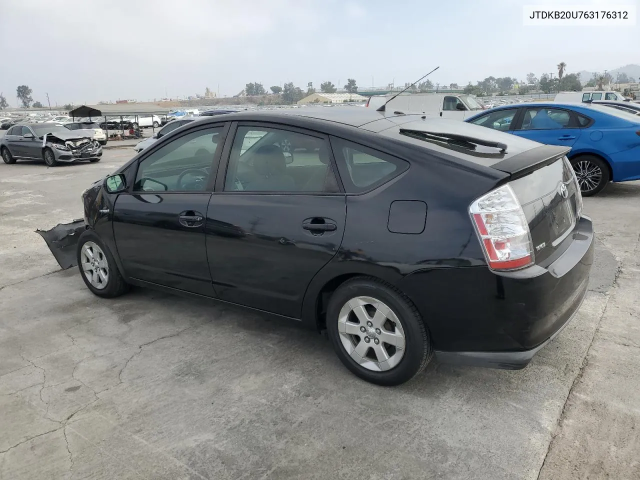 2006 Toyota Prius VIN: JTDKB20U763176312 Lot: 69424084