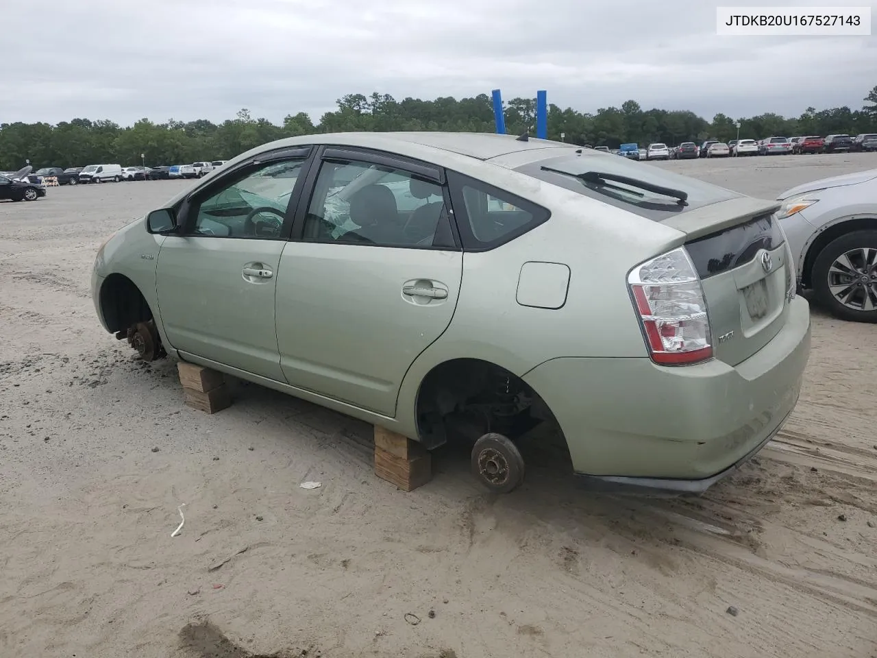 2006 Toyota Prius VIN: JTDKB20U167527143 Lot: 69516564