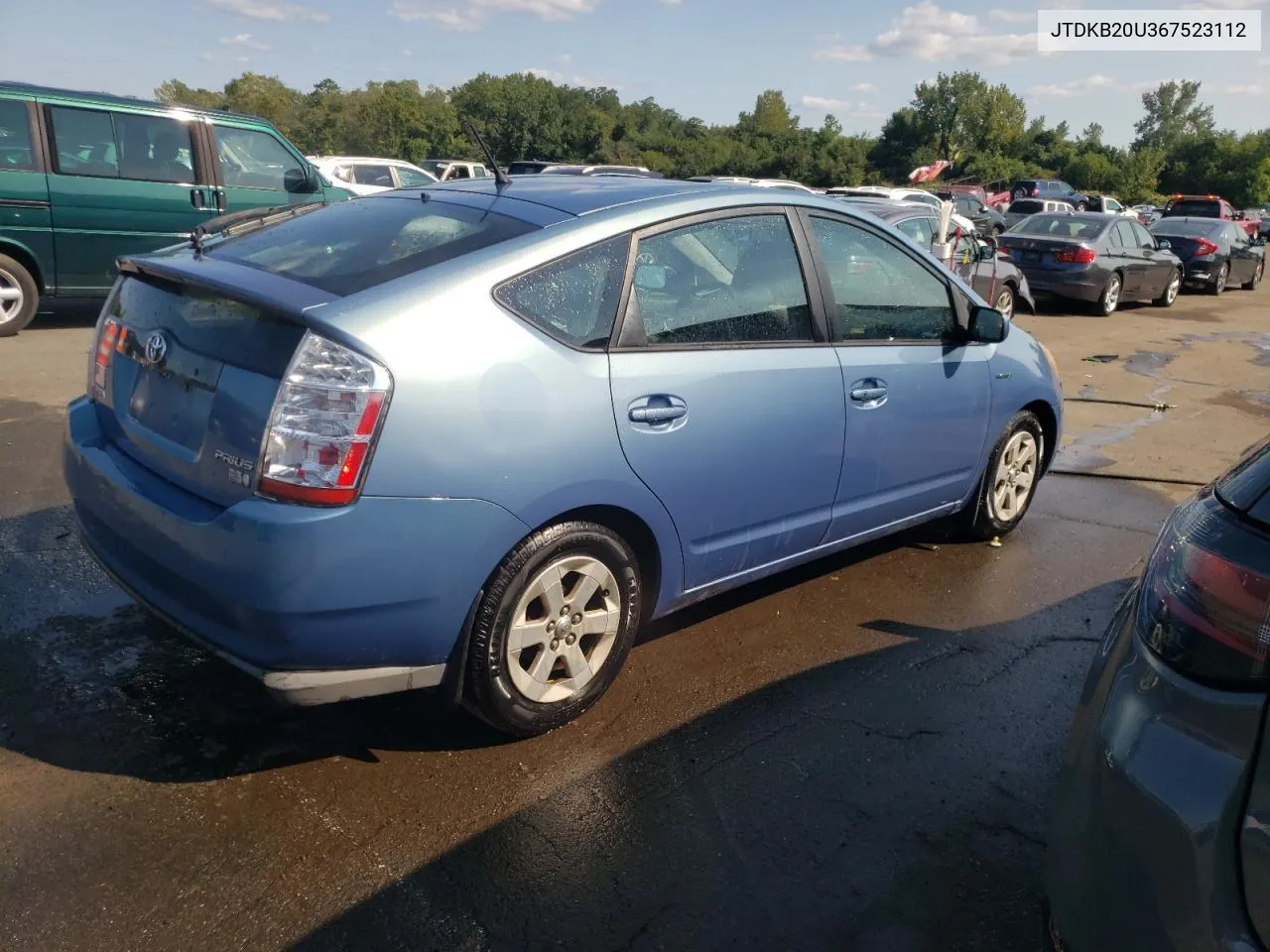 JTDKB20U367523112 2006 Toyota Prius