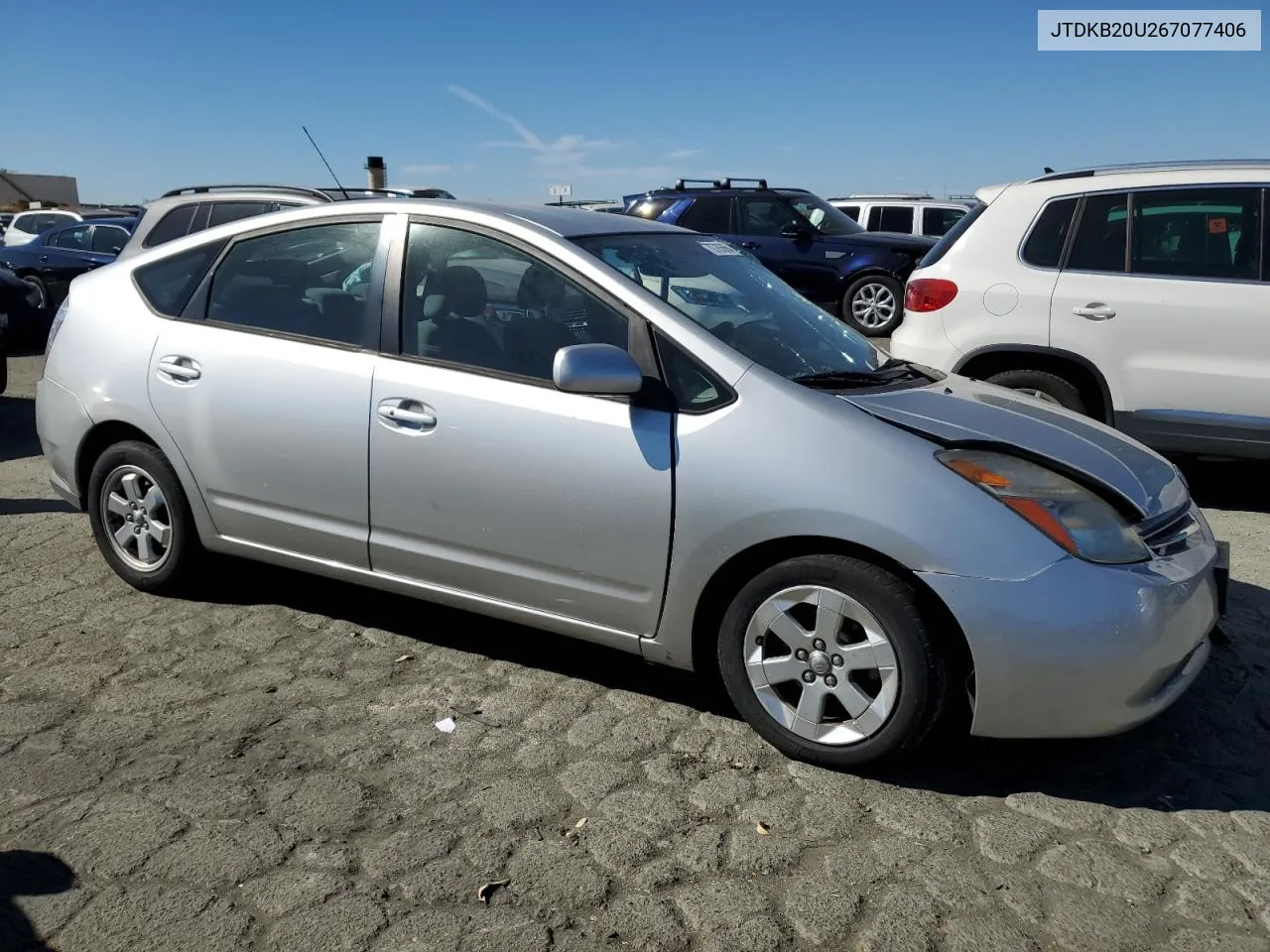 2006 Toyota Prius VIN: JTDKB20U267077406 Lot: 70785664