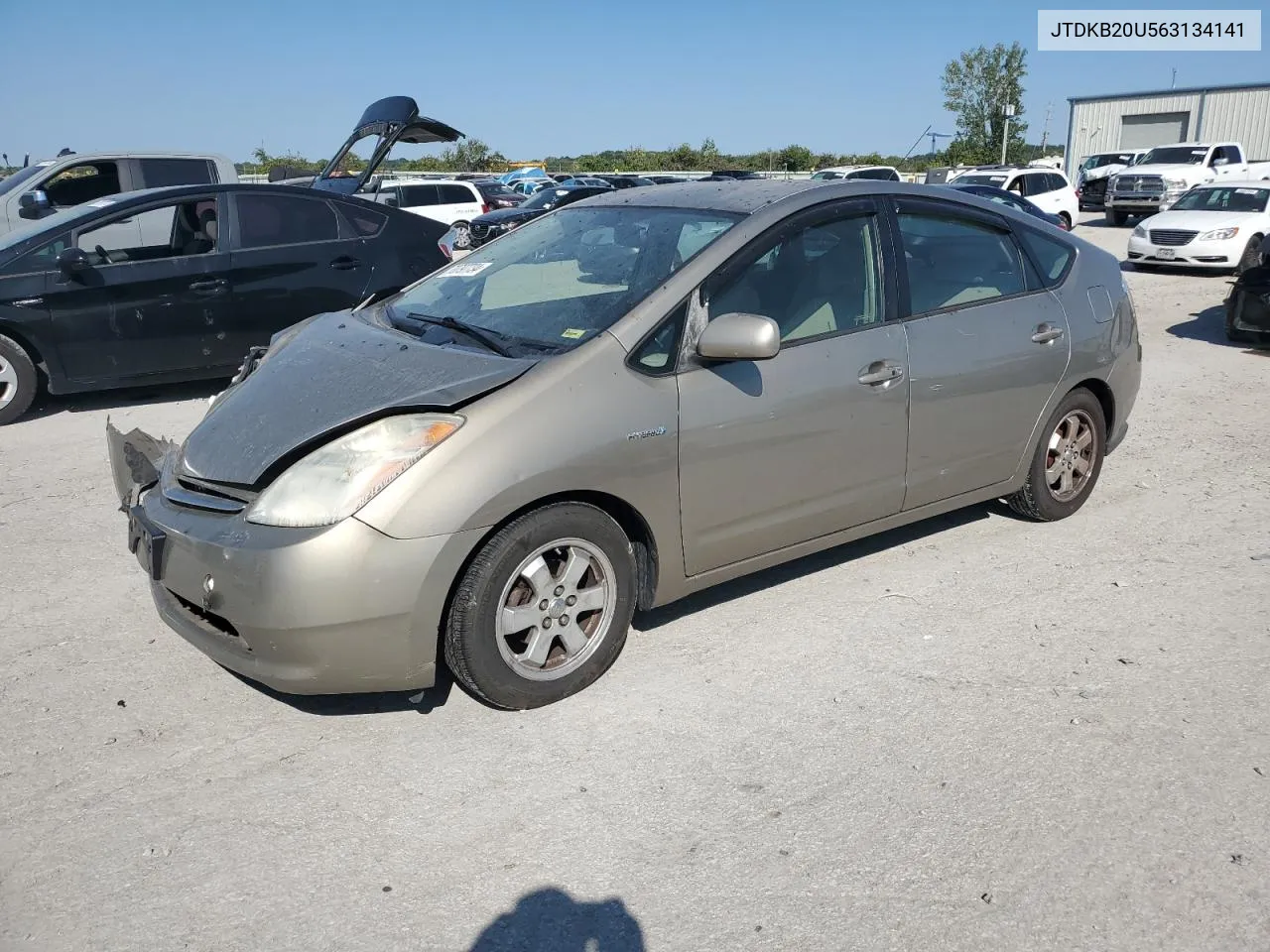 2006 Toyota Prius VIN: JTDKB20U563134141 Lot: 70797734