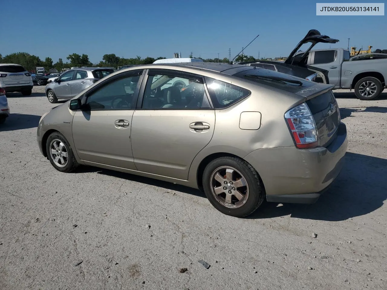 2006 Toyota Prius VIN: JTDKB20U563134141 Lot: 70797734