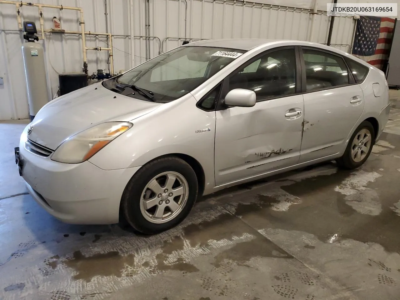 JTDKB20U063169654 2006 Toyota Prius