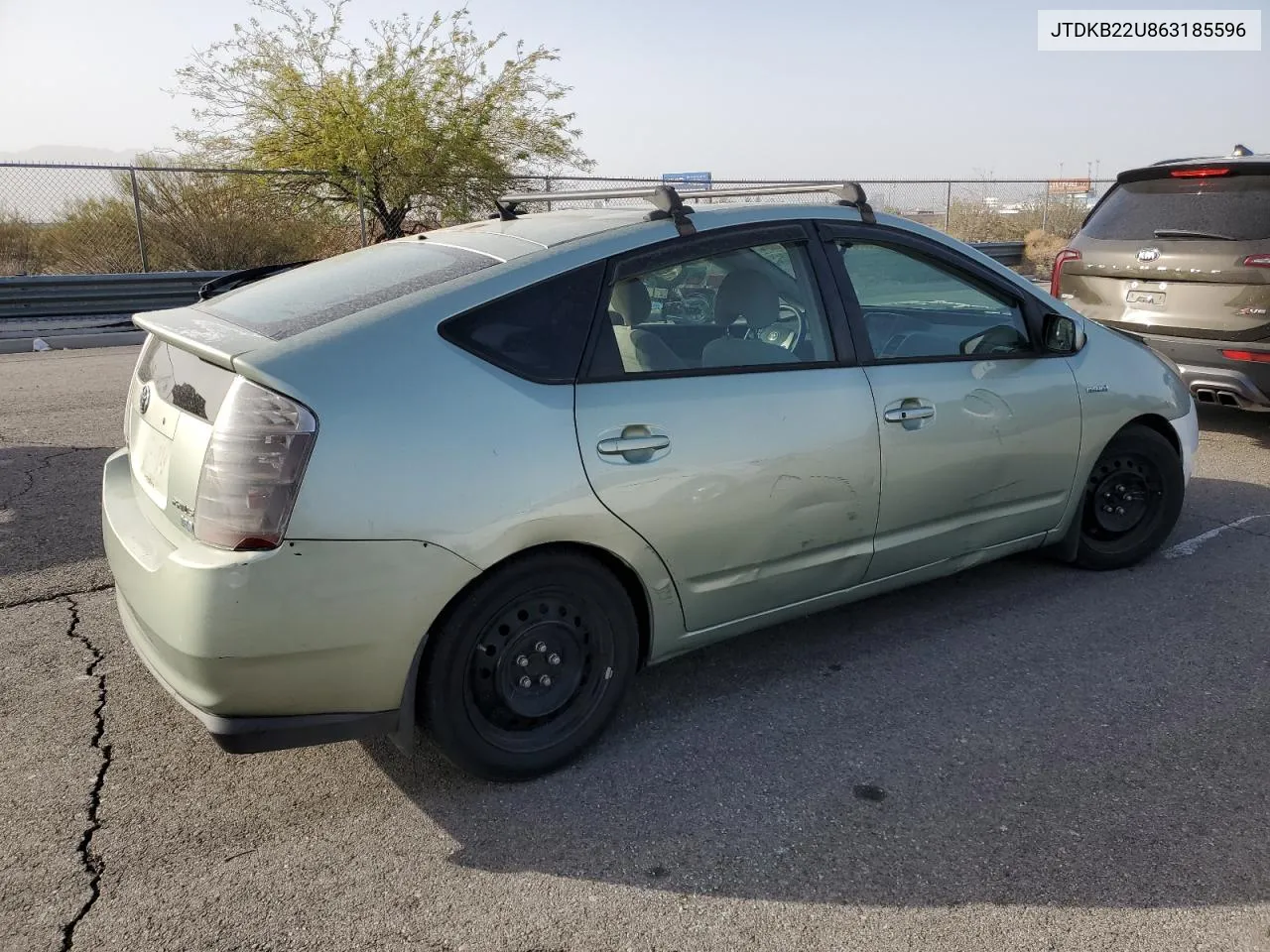 2006 Toyota Prius VIN: JTDKB22U863185596 Lot: 71266734