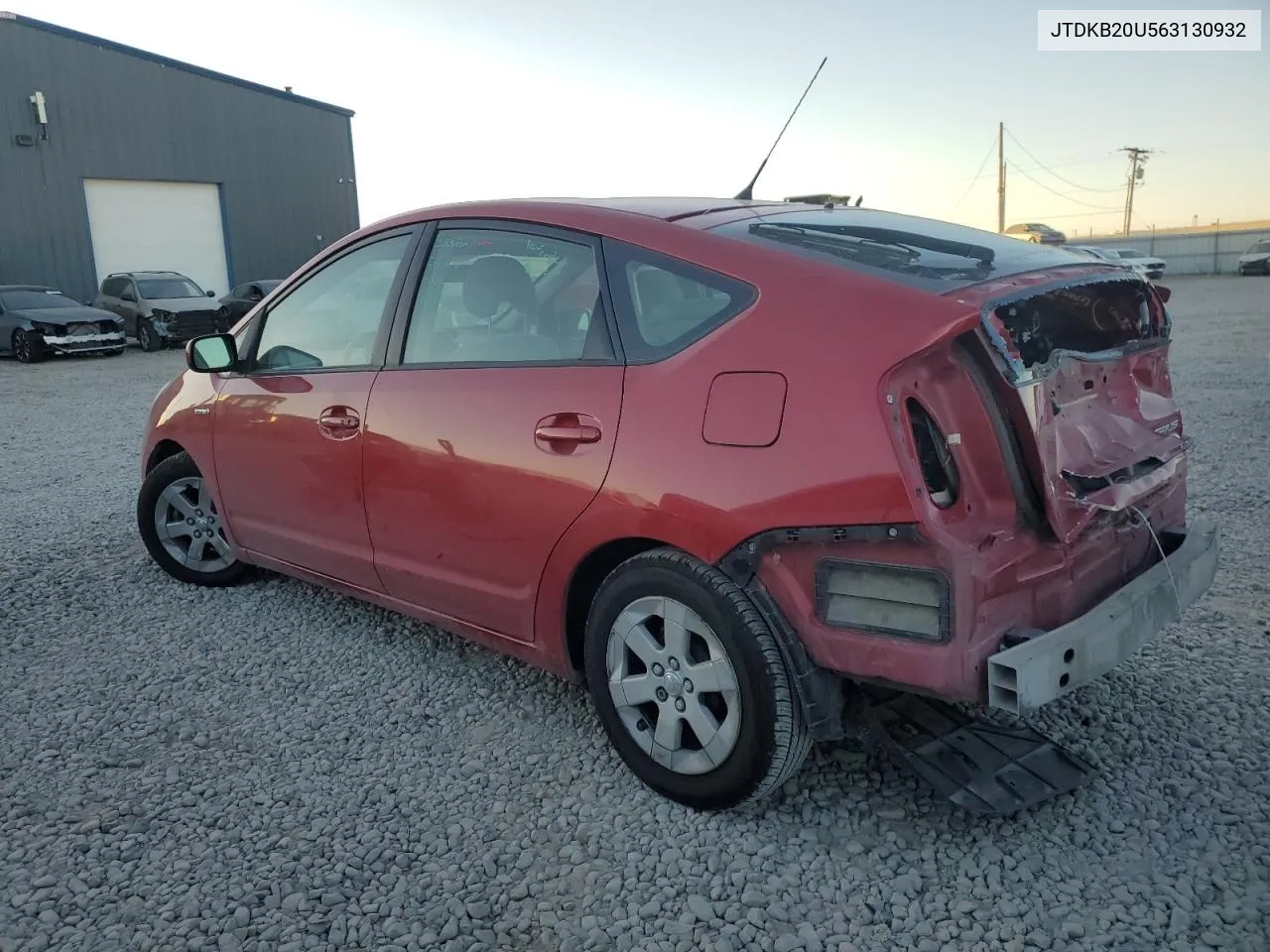 2006 Toyota Prius VIN: JTDKB20U563130932 Lot: 71530644