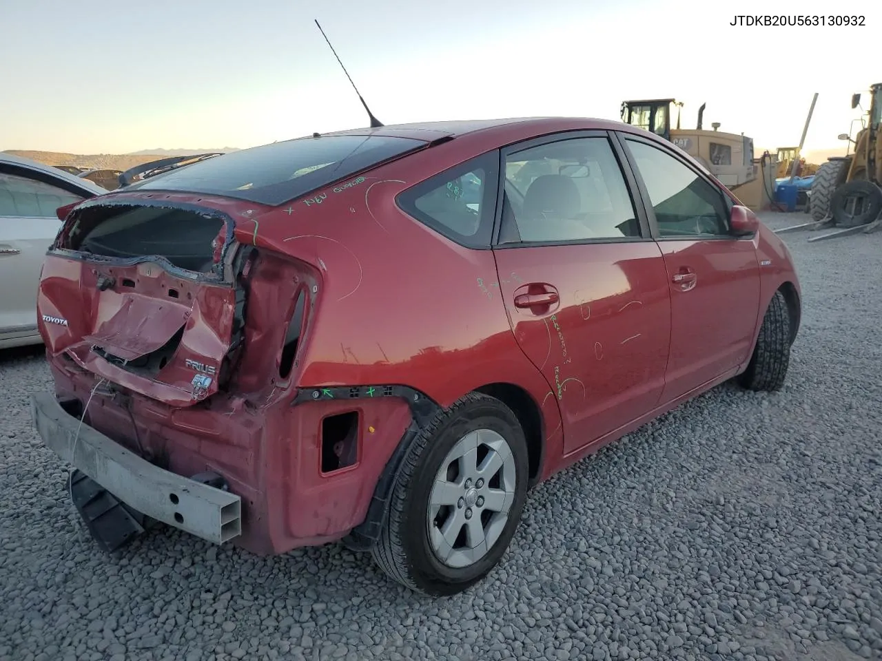 2006 Toyota Prius VIN: JTDKB20U563130932 Lot: 71530644