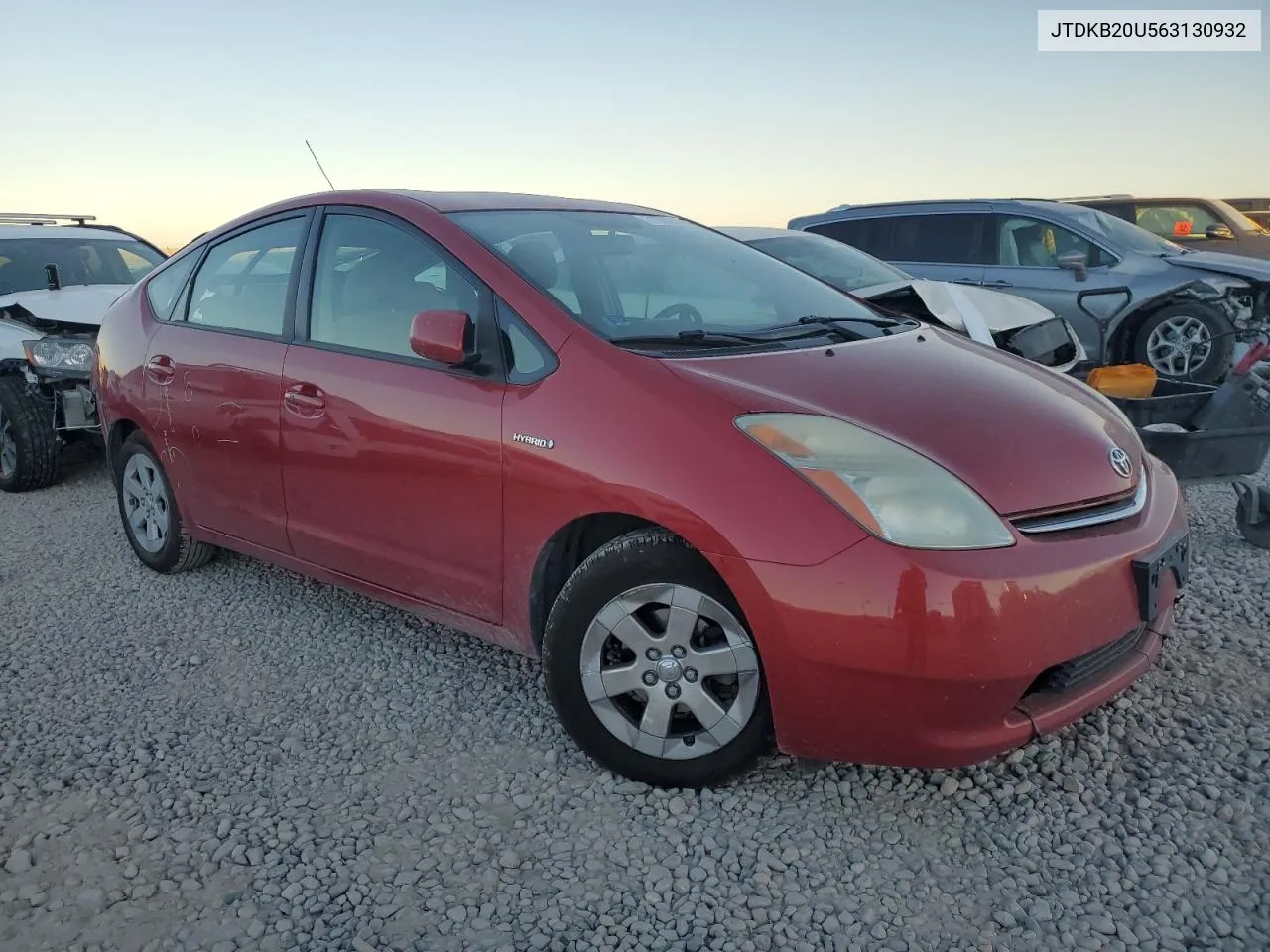 2006 Toyota Prius VIN: JTDKB20U563130932 Lot: 71530644