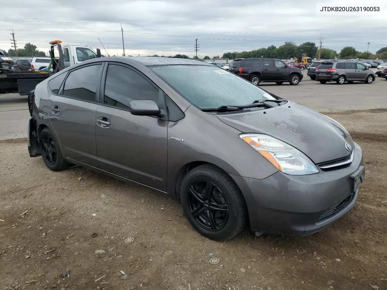 2006 Toyota Prius VIN: JTDKB20U263190053 Lot: 71854234