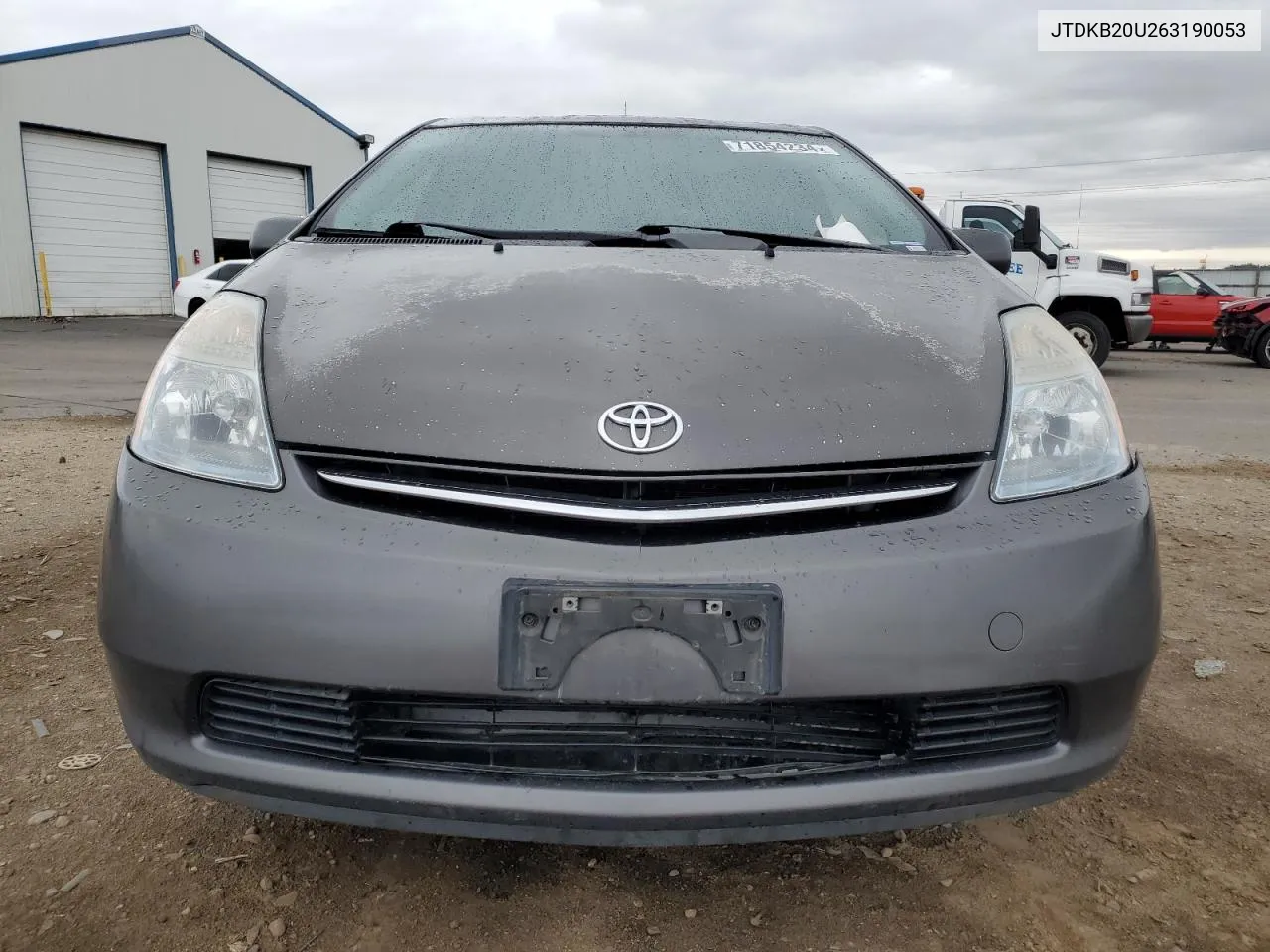 2006 Toyota Prius VIN: JTDKB20U263190053 Lot: 71854234