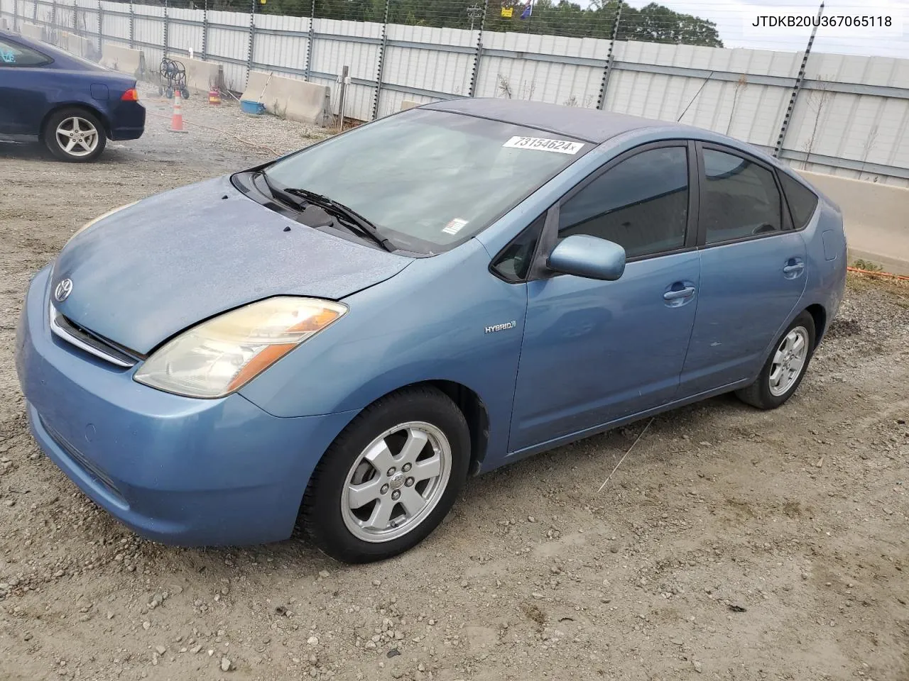 2006 Toyota Prius VIN: JTDKB20U367065118 Lot: 73154624