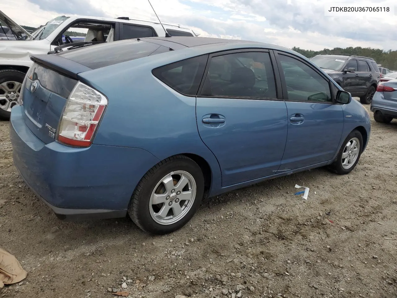 2006 Toyota Prius VIN: JTDKB20U367065118 Lot: 73154624