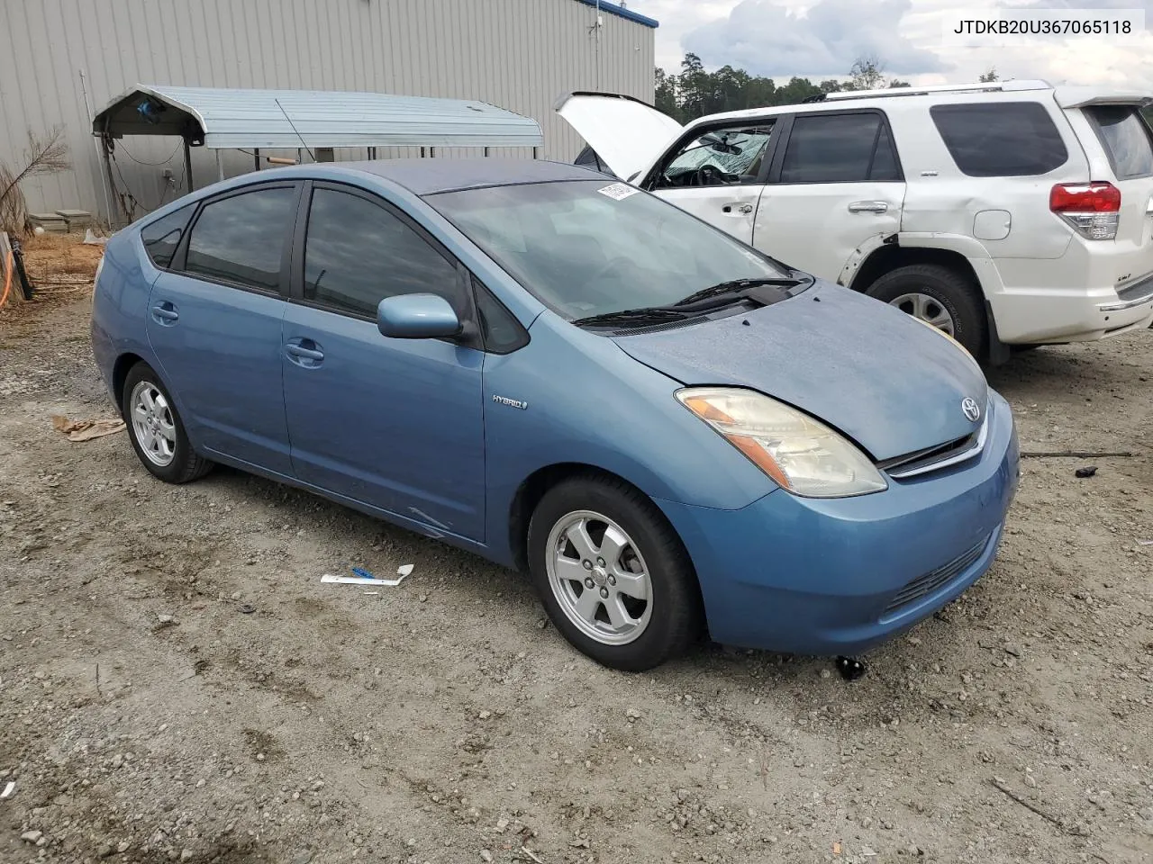 2006 Toyota Prius VIN: JTDKB20U367065118 Lot: 73154624