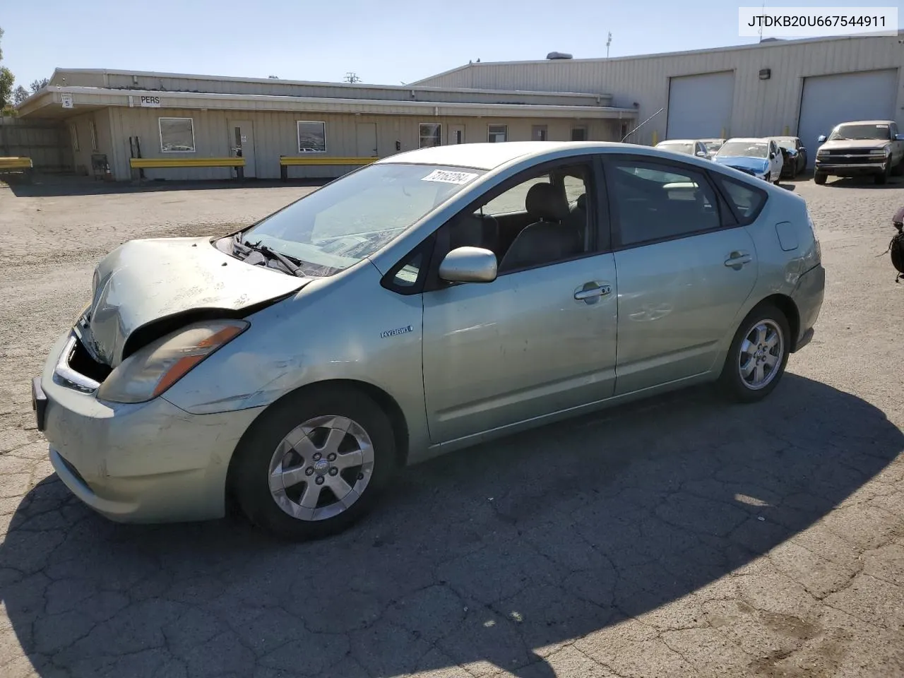 JTDKB20U667544911 2006 Toyota Prius