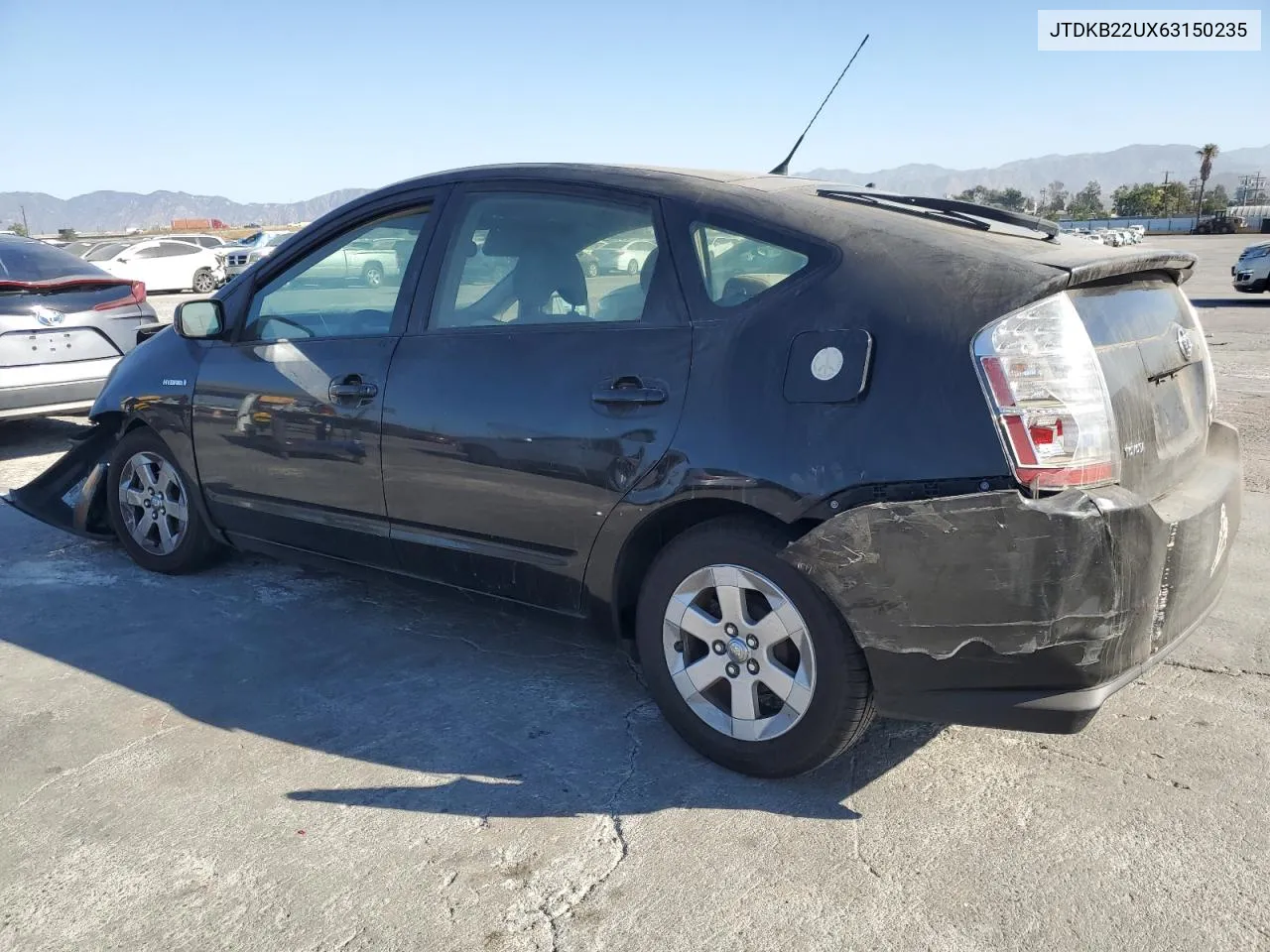 2006 Toyota Prius VIN: JTDKB22UX63150235 Lot: 73225294