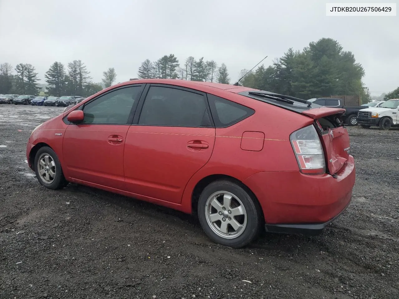 2006 Toyota Prius VIN: JTDKB20U267506429 Lot: 73671014