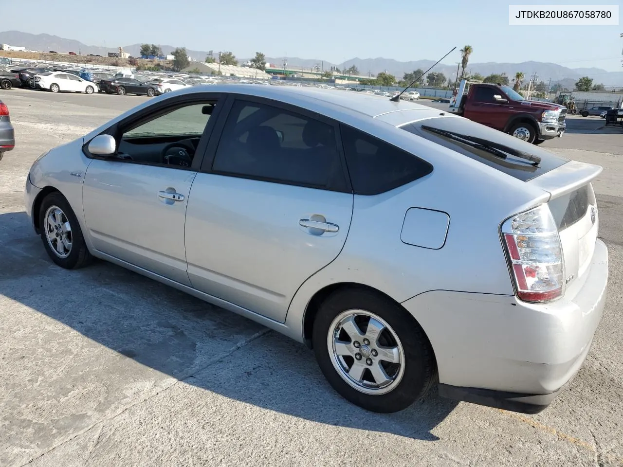 2006 Toyota Prius VIN: JTDKB20U867058780 Lot: 73791064