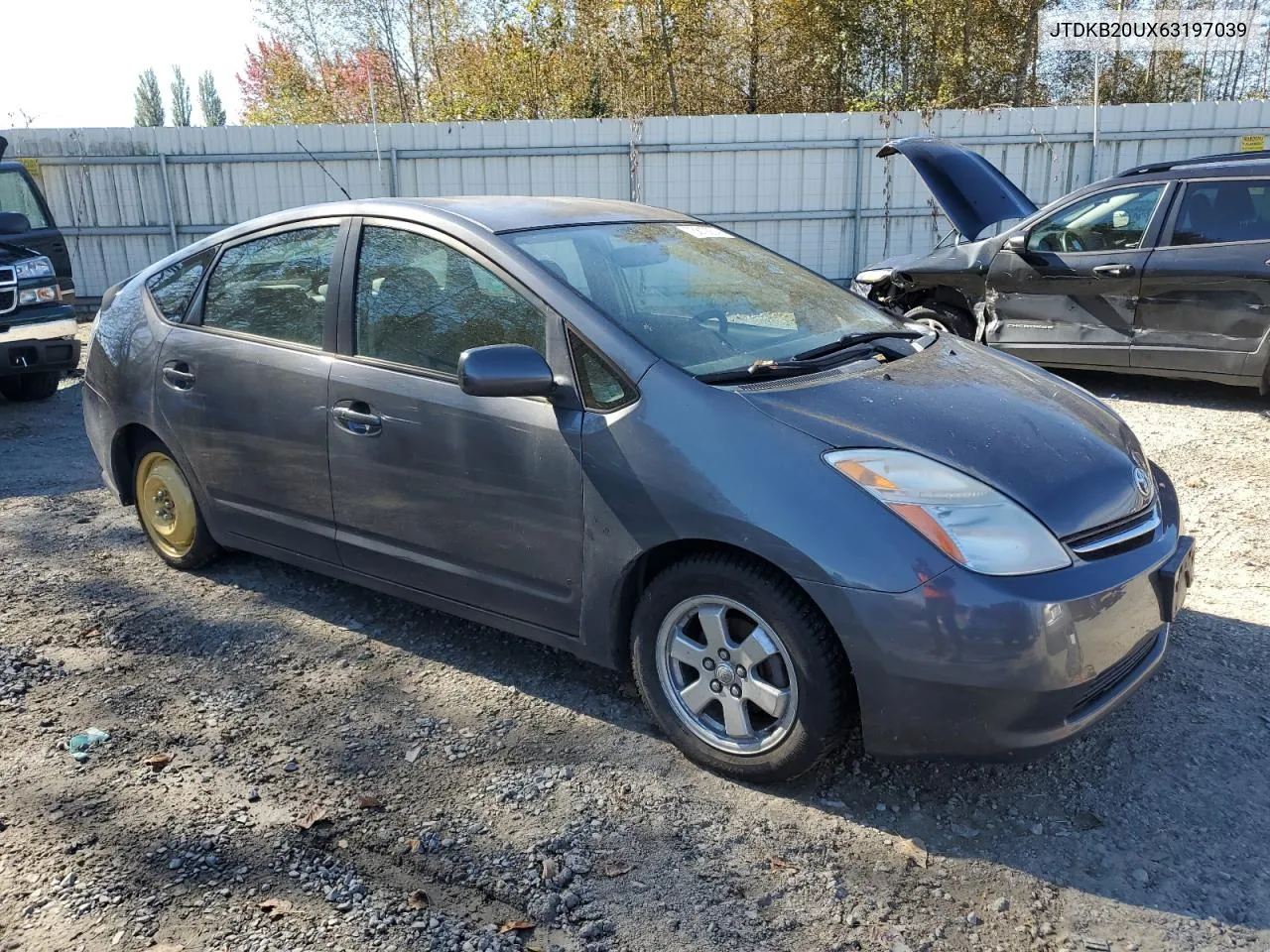 2006 Toyota Prius VIN: JTDKB20UX63197039 Lot: 73812974