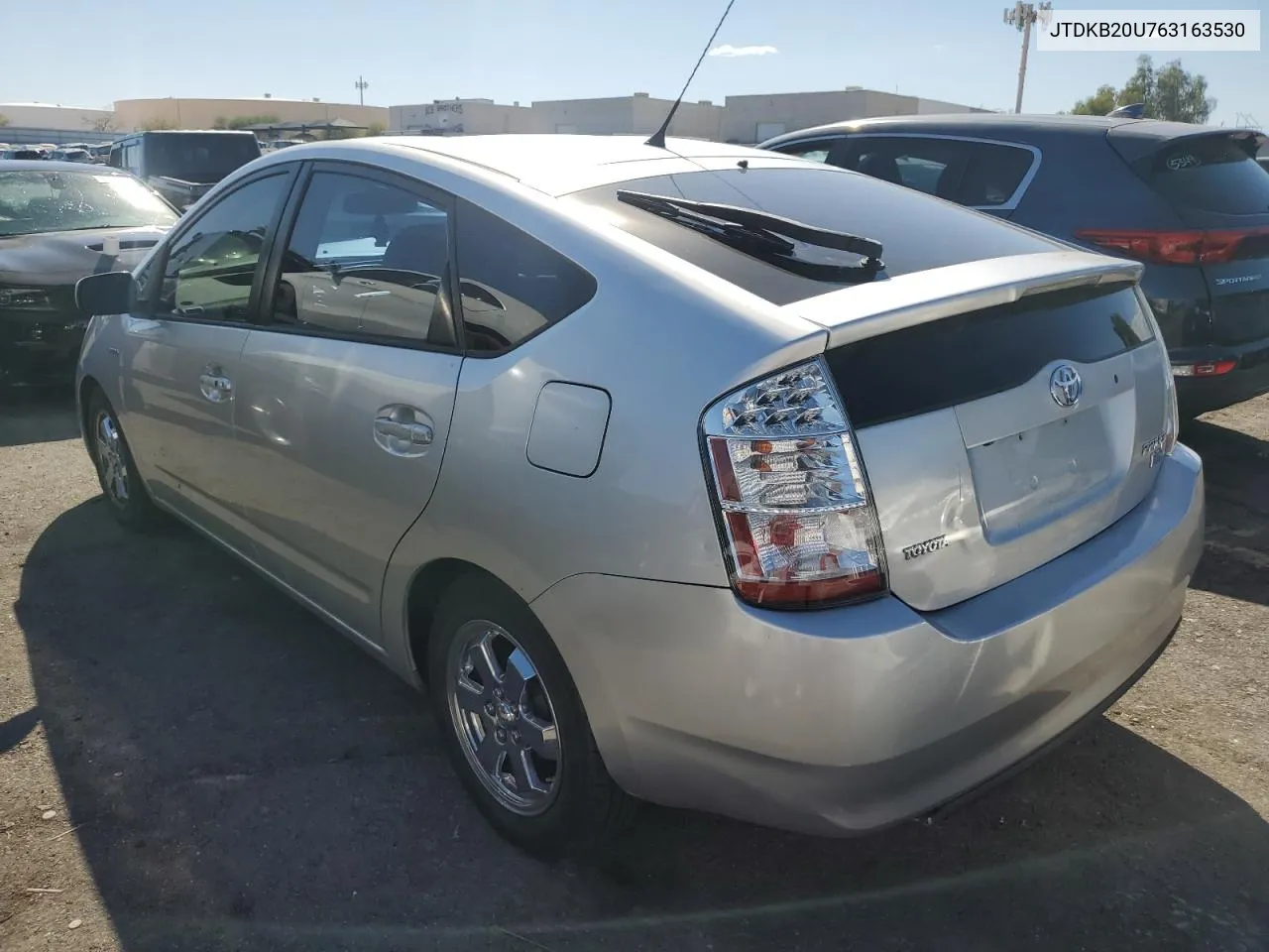 2006 Toyota Prius VIN: JTDKB20U763163530 Lot: 73850624