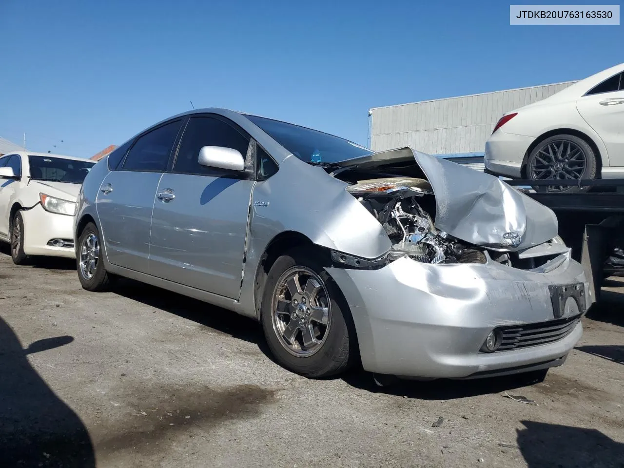 2006 Toyota Prius VIN: JTDKB20U763163530 Lot: 73850624