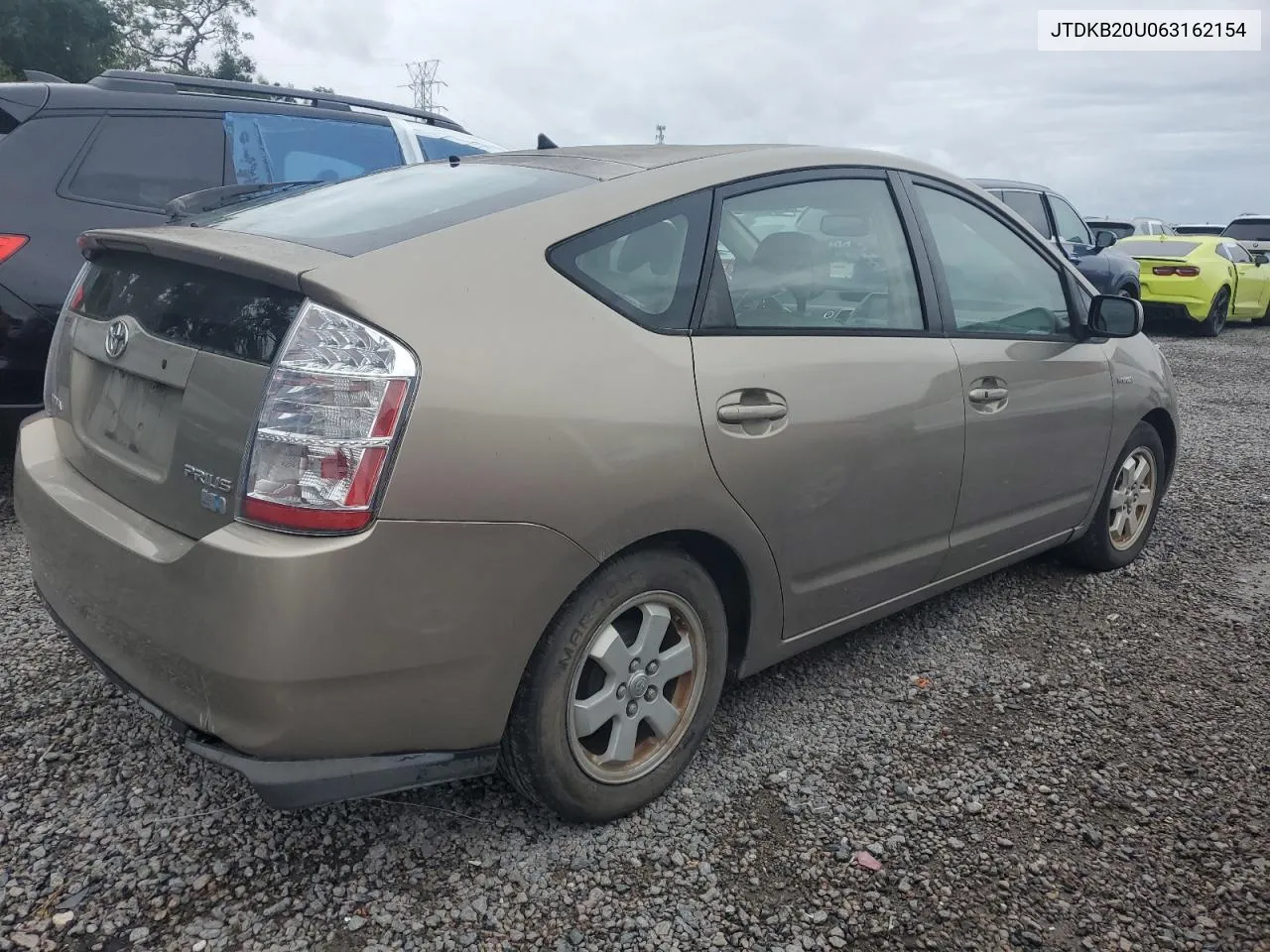 2006 Toyota Prius VIN: JTDKB20U063162154 Lot: 74337974