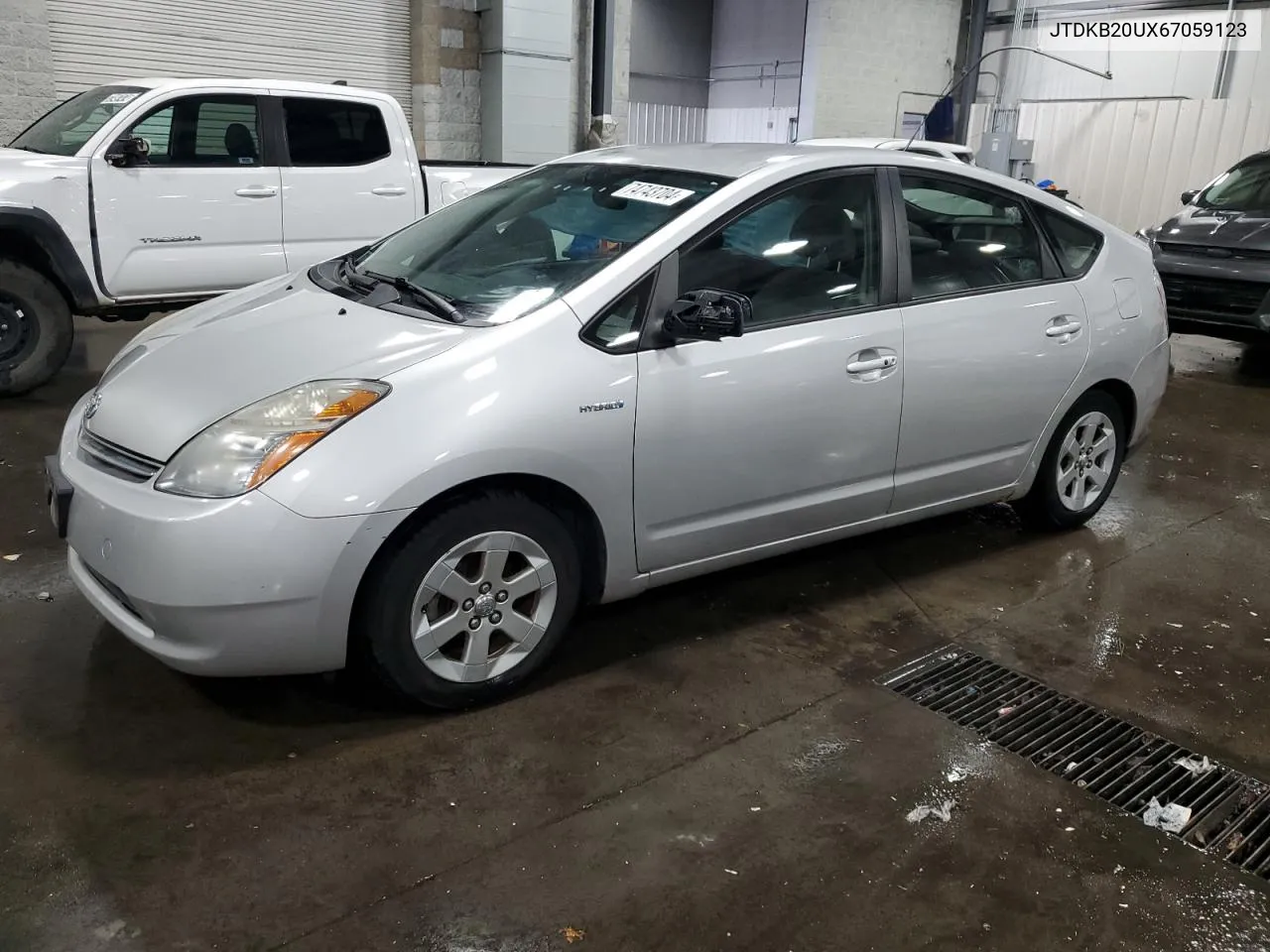 2006 Toyota Prius VIN: JTDKB20UX67059123 Lot: 74743704