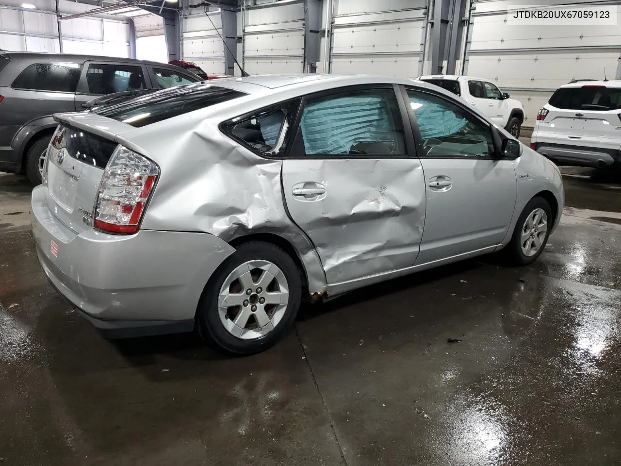 2006 Toyota Prius VIN: JTDKB20UX67059123 Lot: 74743704