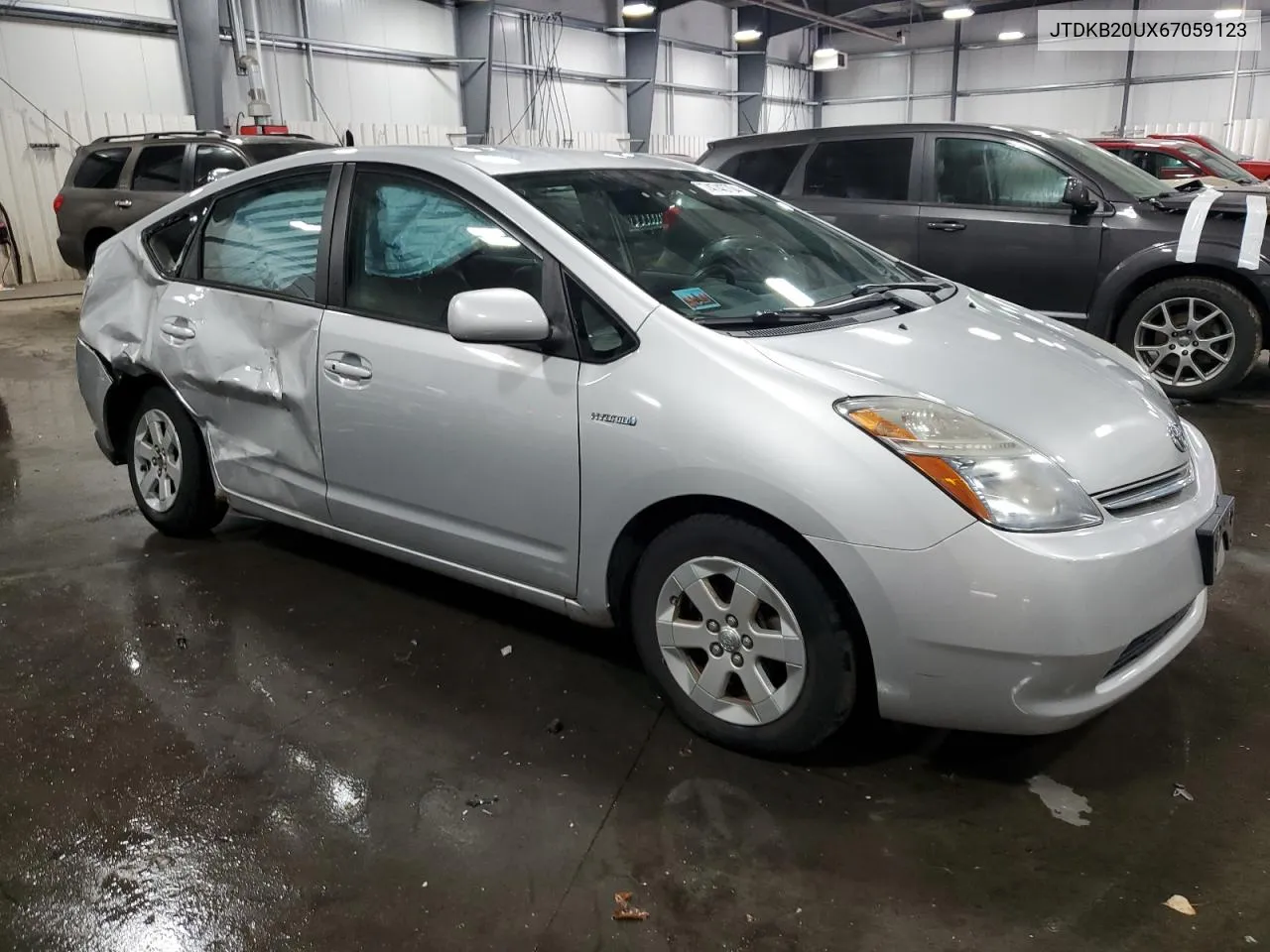 2006 Toyota Prius VIN: JTDKB20UX67059123 Lot: 74743704