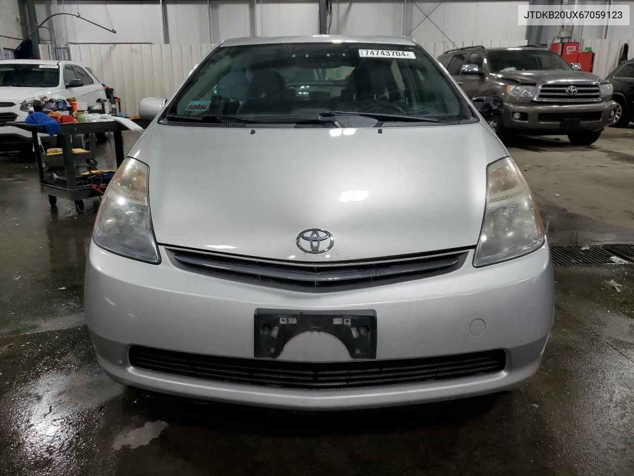 2006 Toyota Prius VIN: JTDKB20UX67059123 Lot: 74743704