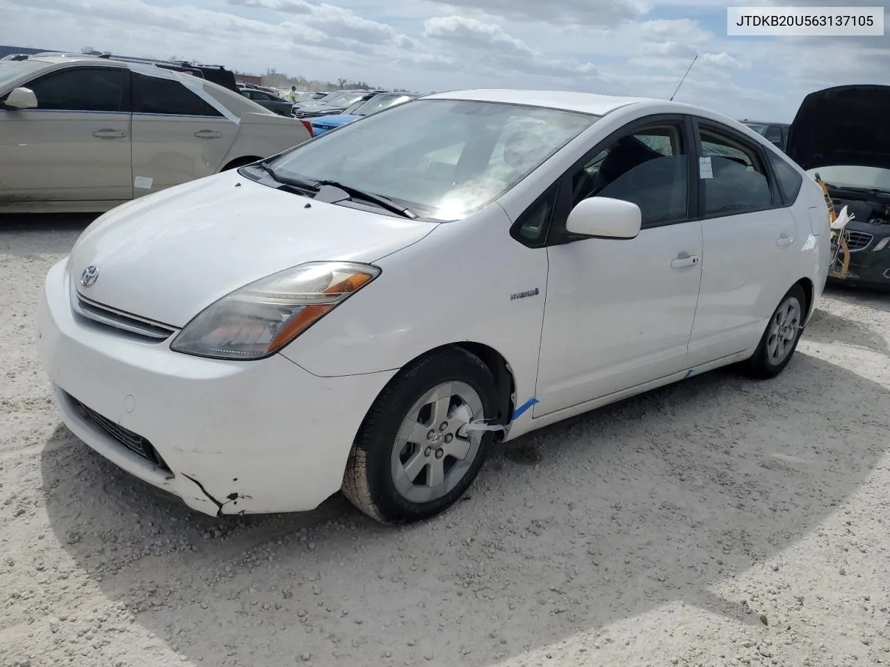 2006 Toyota Prius VIN: JTDKB20U563137105 Lot: 75670854