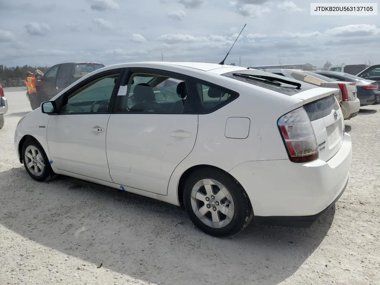 2006 Toyota Prius VIN: JTDKB20U563137105 Lot: 75670854