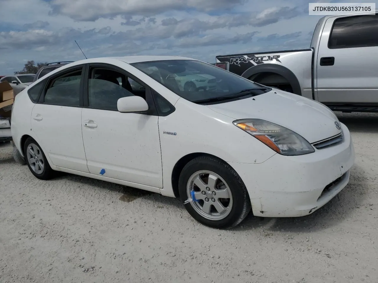 2006 Toyota Prius VIN: JTDKB20U563137105 Lot: 75670854