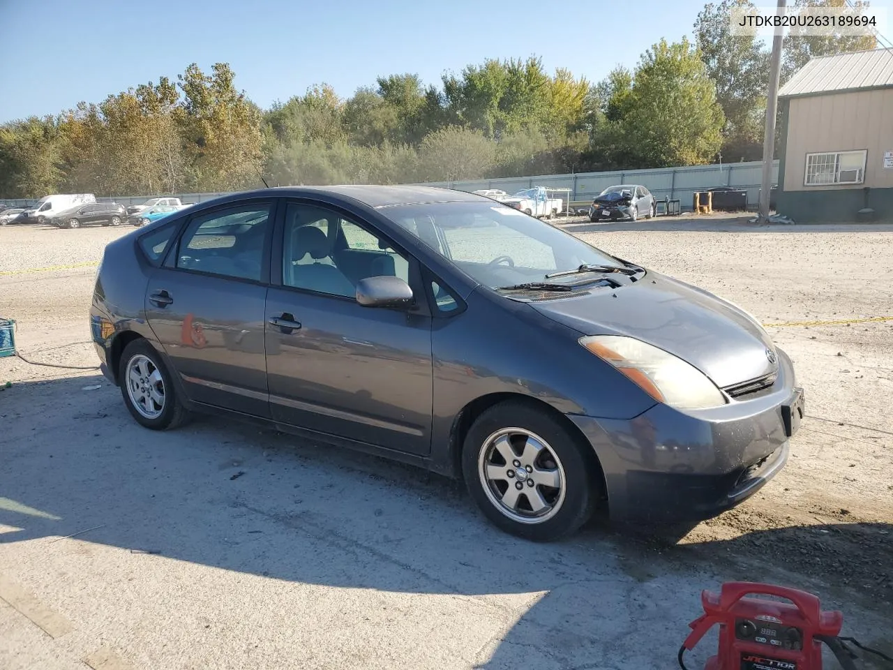 2006 Toyota Prius VIN: JTDKB20U263189694 Lot: 75701554