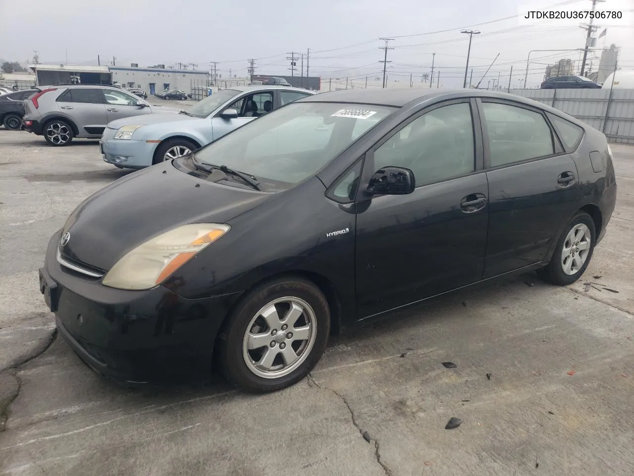 2006 Toyota Prius VIN: JTDKB20U367506780 Lot: 75896884