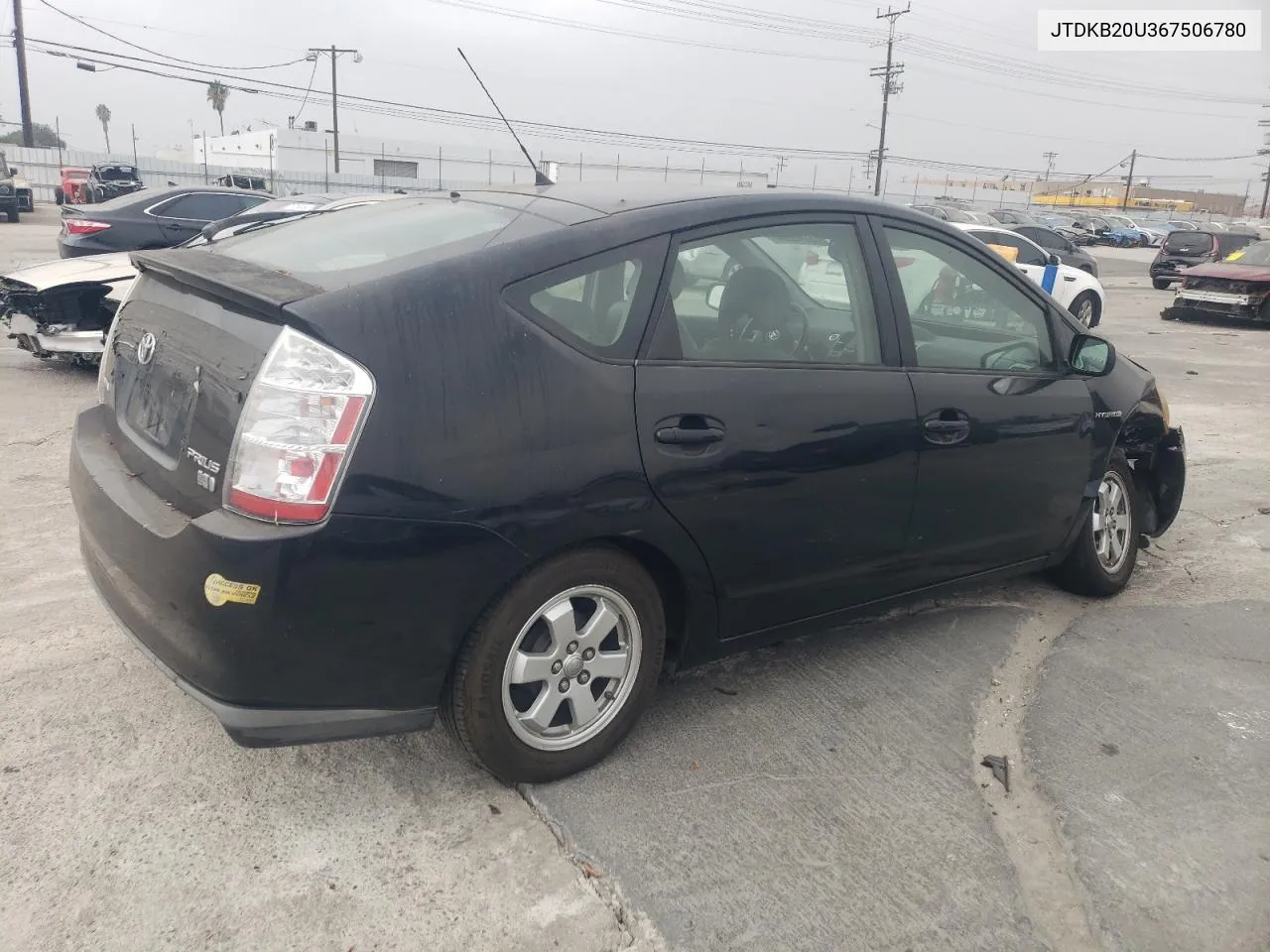 2006 Toyota Prius VIN: JTDKB20U367506780 Lot: 75896884