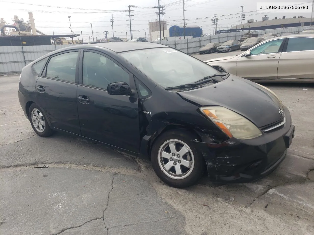 2006 Toyota Prius VIN: JTDKB20U367506780 Lot: 75896884