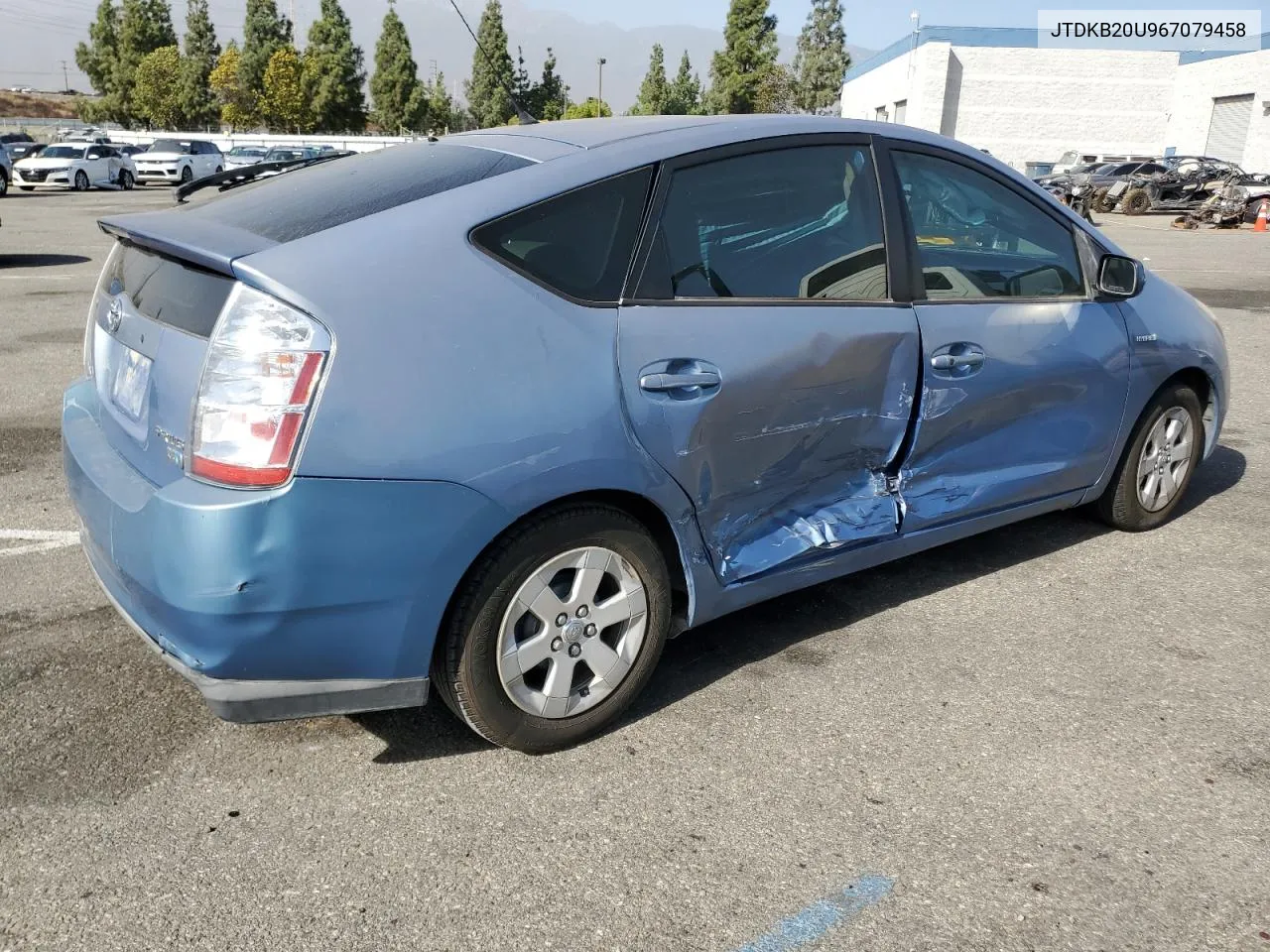 2006 Toyota Prius VIN: JTDKB20U967079458 Lot: 76149844