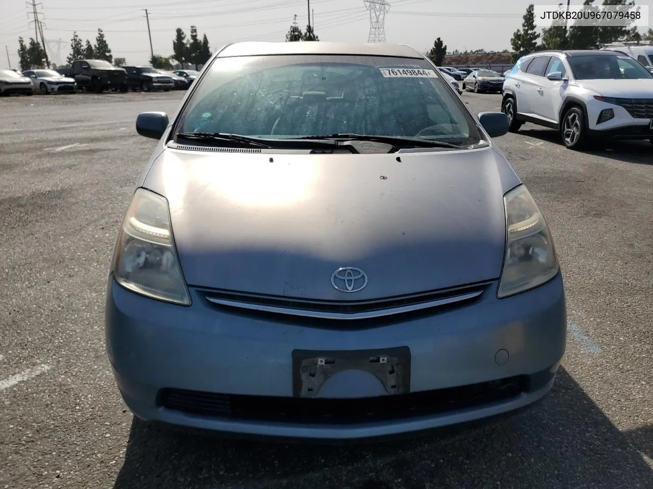 2006 Toyota Prius VIN: JTDKB20U967079458 Lot: 76149844