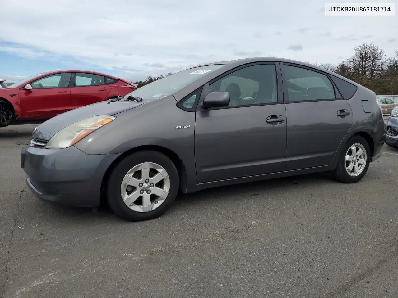 2006 Toyota Prius VIN: JTDKB20U863181714 Lot: 76632594