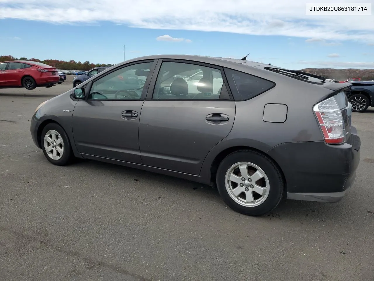 2006 Toyota Prius VIN: JTDKB20U863181714 Lot: 76632594