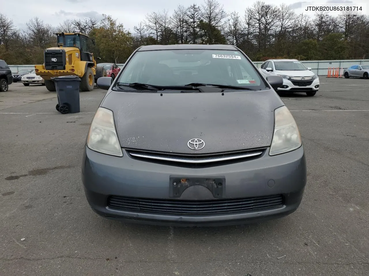 2006 Toyota Prius VIN: JTDKB20U863181714 Lot: 76632594