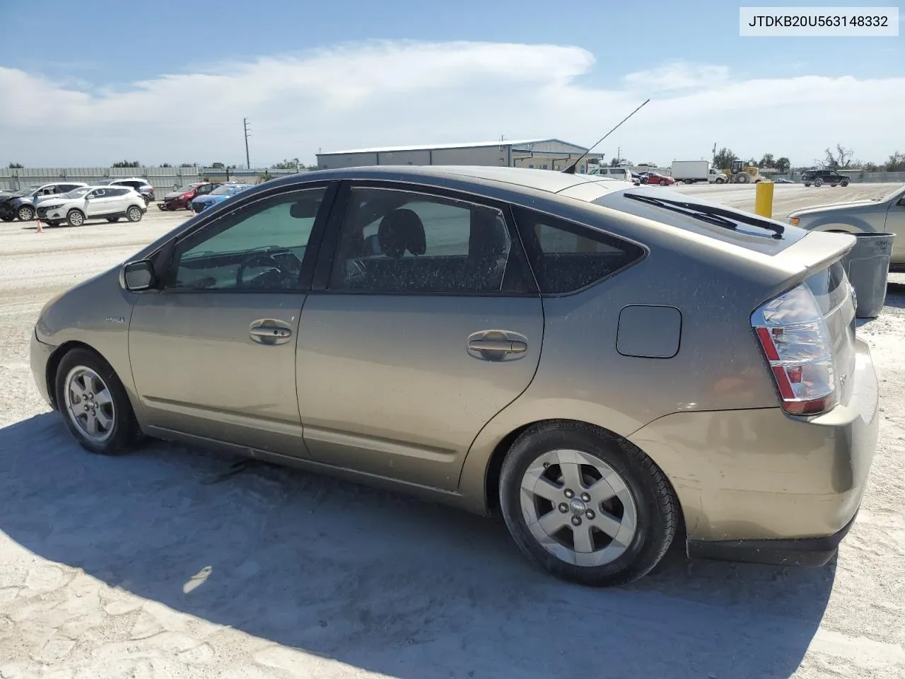 2006 Toyota Prius VIN: JTDKB20U563148332 Lot: 76692144