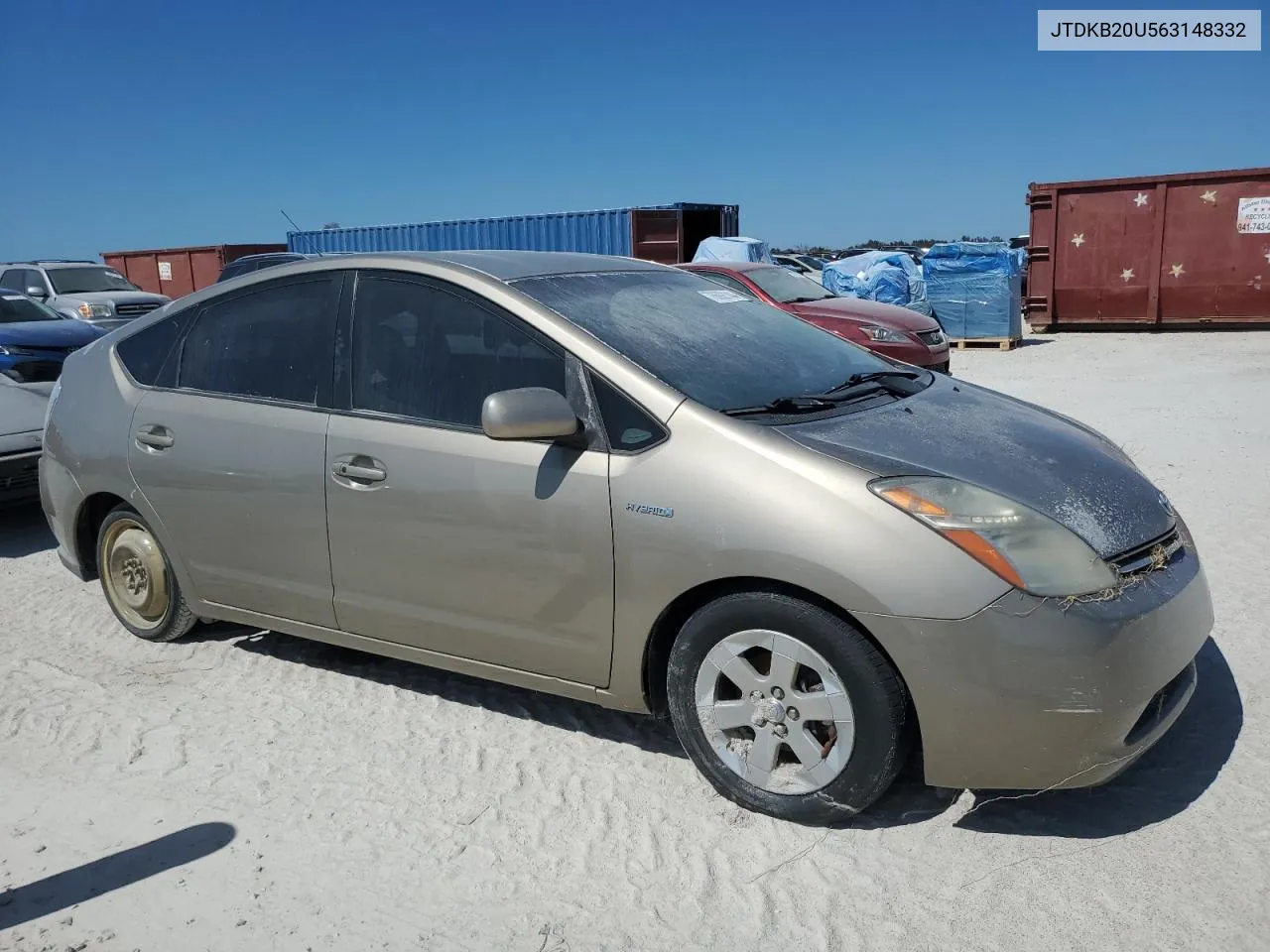 2006 Toyota Prius VIN: JTDKB20U563148332 Lot: 76692144