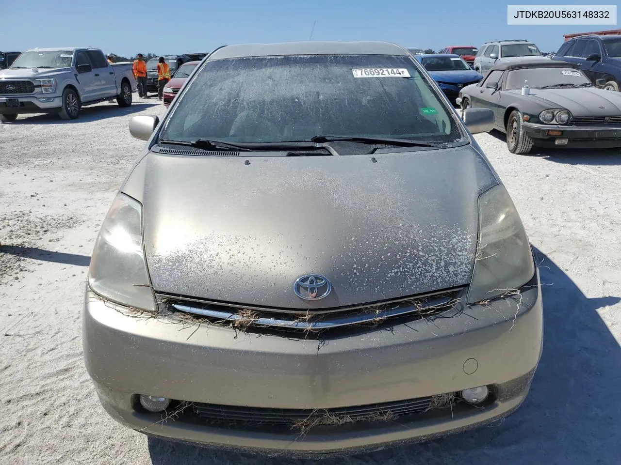 2006 Toyota Prius VIN: JTDKB20U563148332 Lot: 76692144